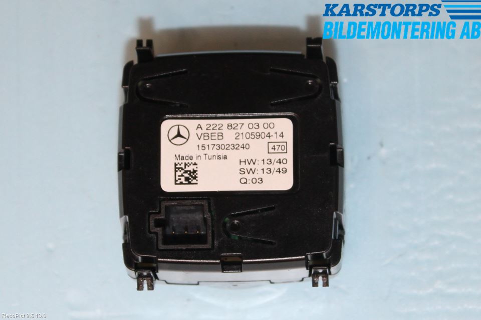 Mercedes-Benz MB C-KLASS (W205) 14-21 Instrument Klocka