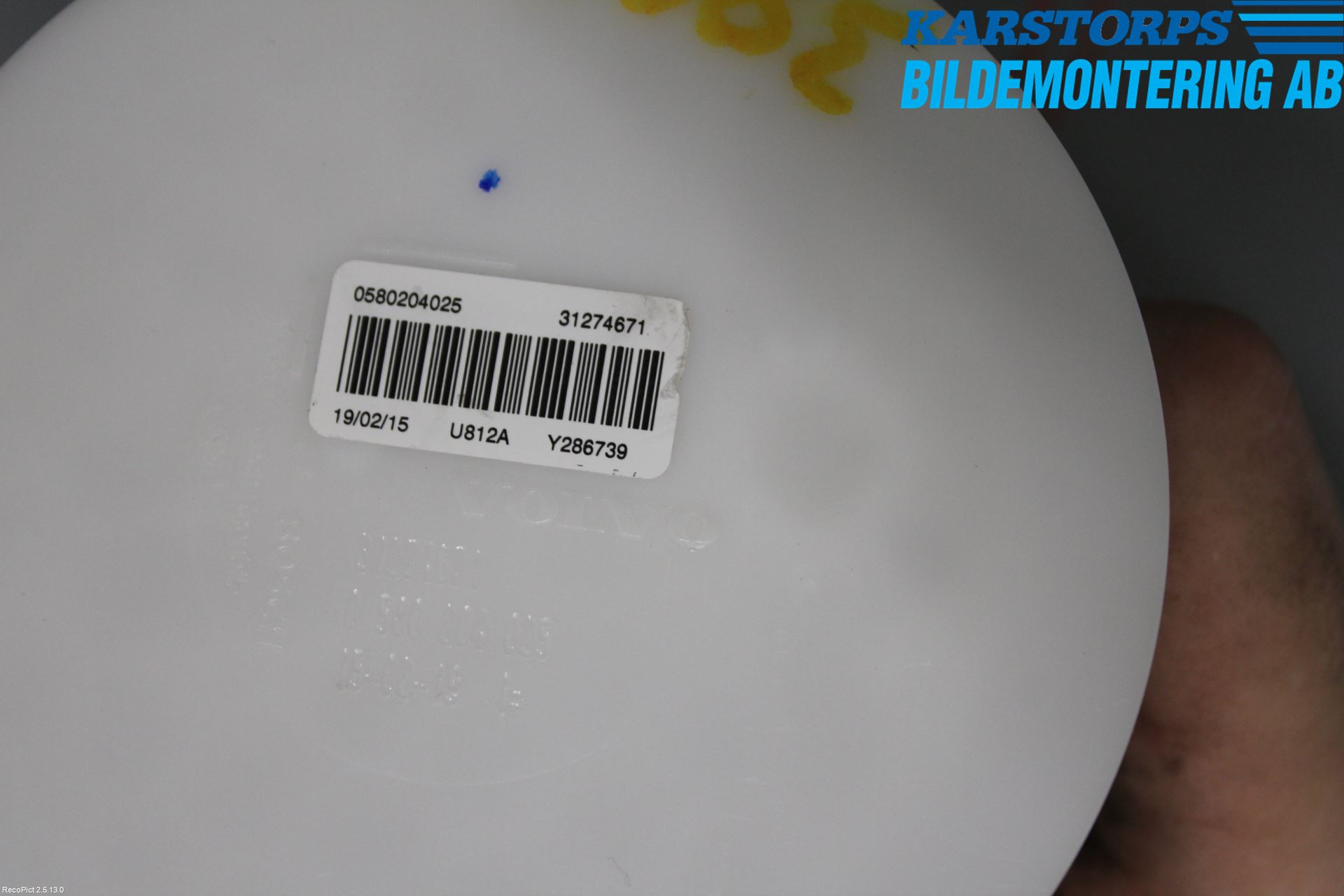 Volvo V60 14-18 Givare Tank