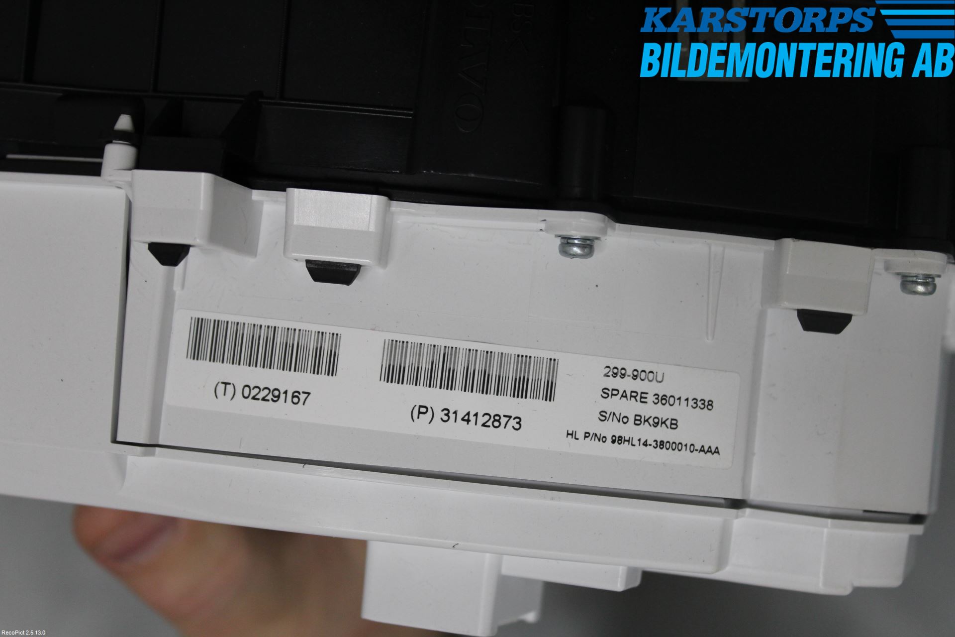 Volvo V40 12-19 Instrument Komb