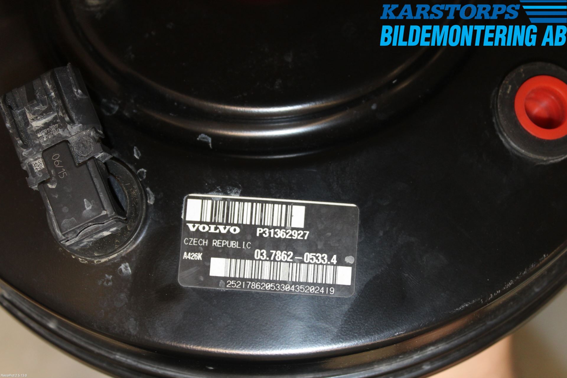 Volvo V40 12-19 Bromsservo