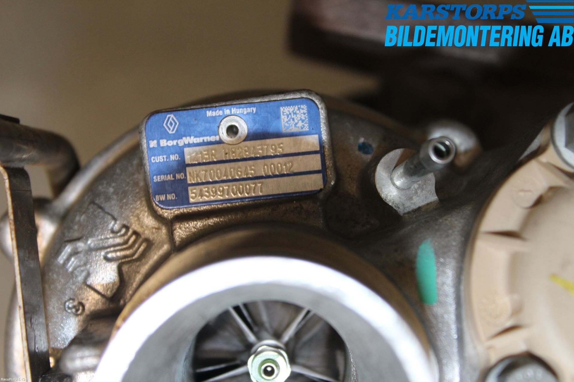 Renault MEGANE III 09-15 Turboaggregat