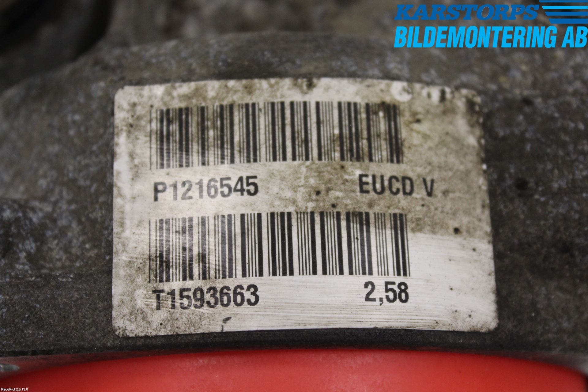 Volvo XC60 09-13 Bakväxel-Diff