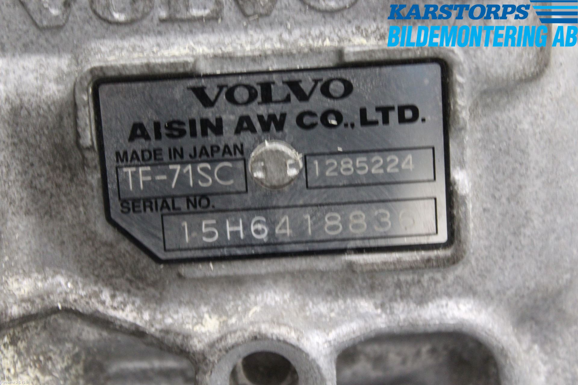 Volvo V40 12-19 Växellåda Automat