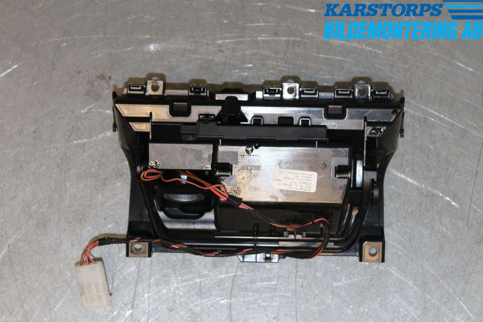 BMW 5 F10/F11/F18 09-17 Inr Tunnelfack