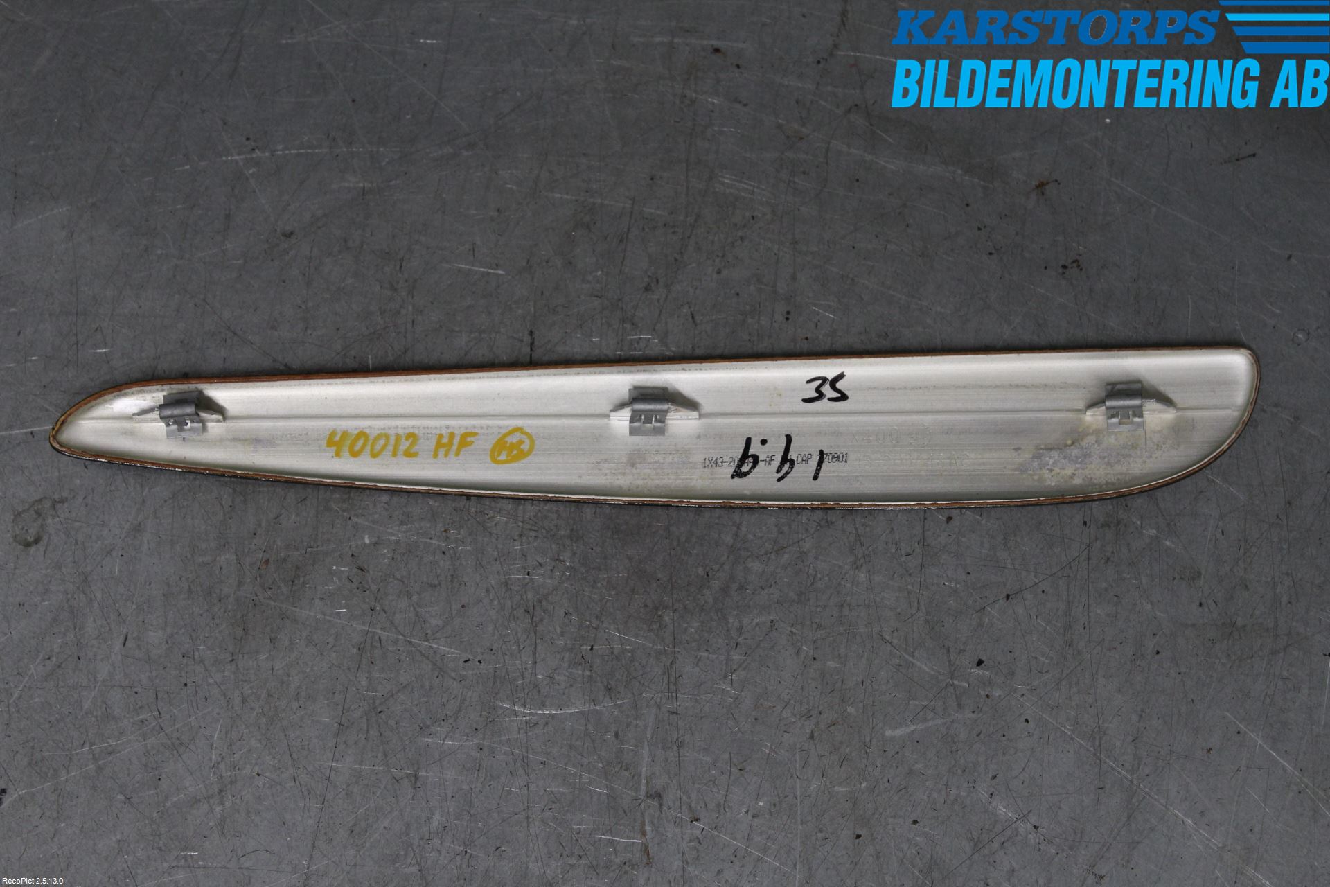 Jaguar X-TYPE Dörrklädsel Inlägg-List Hö