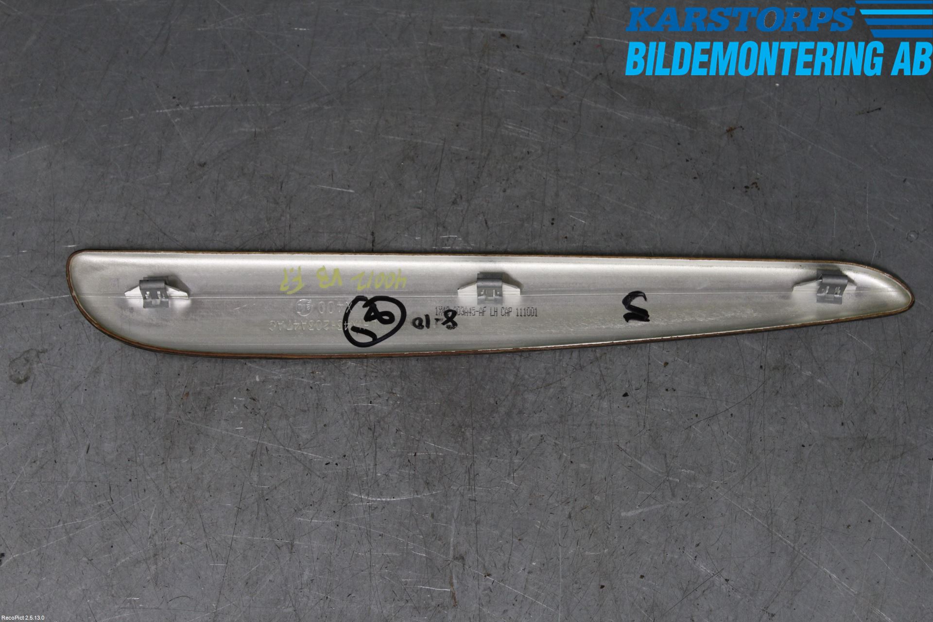 Jaguar X-TYPE Dörrklädsel Inlägg-List Vä