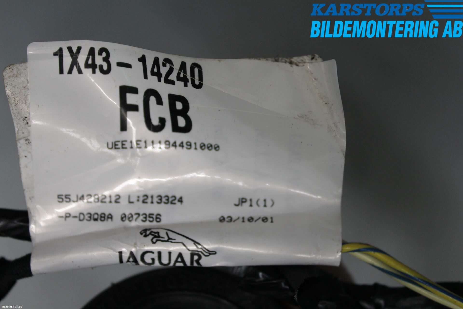 Jaguar X-TYPE Kabelhärva