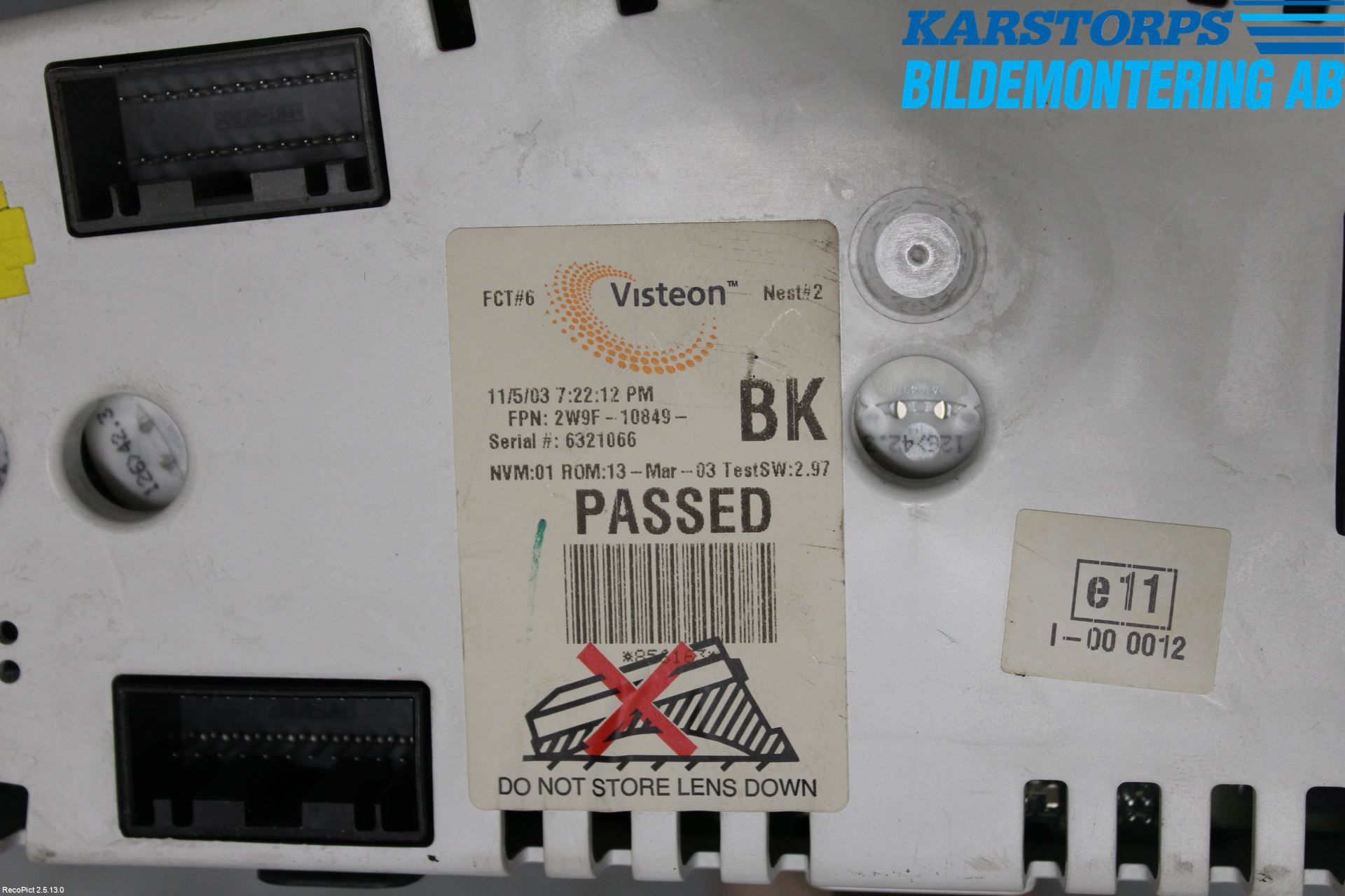 Jaguar XJ X350        03-09 Instrument Komb