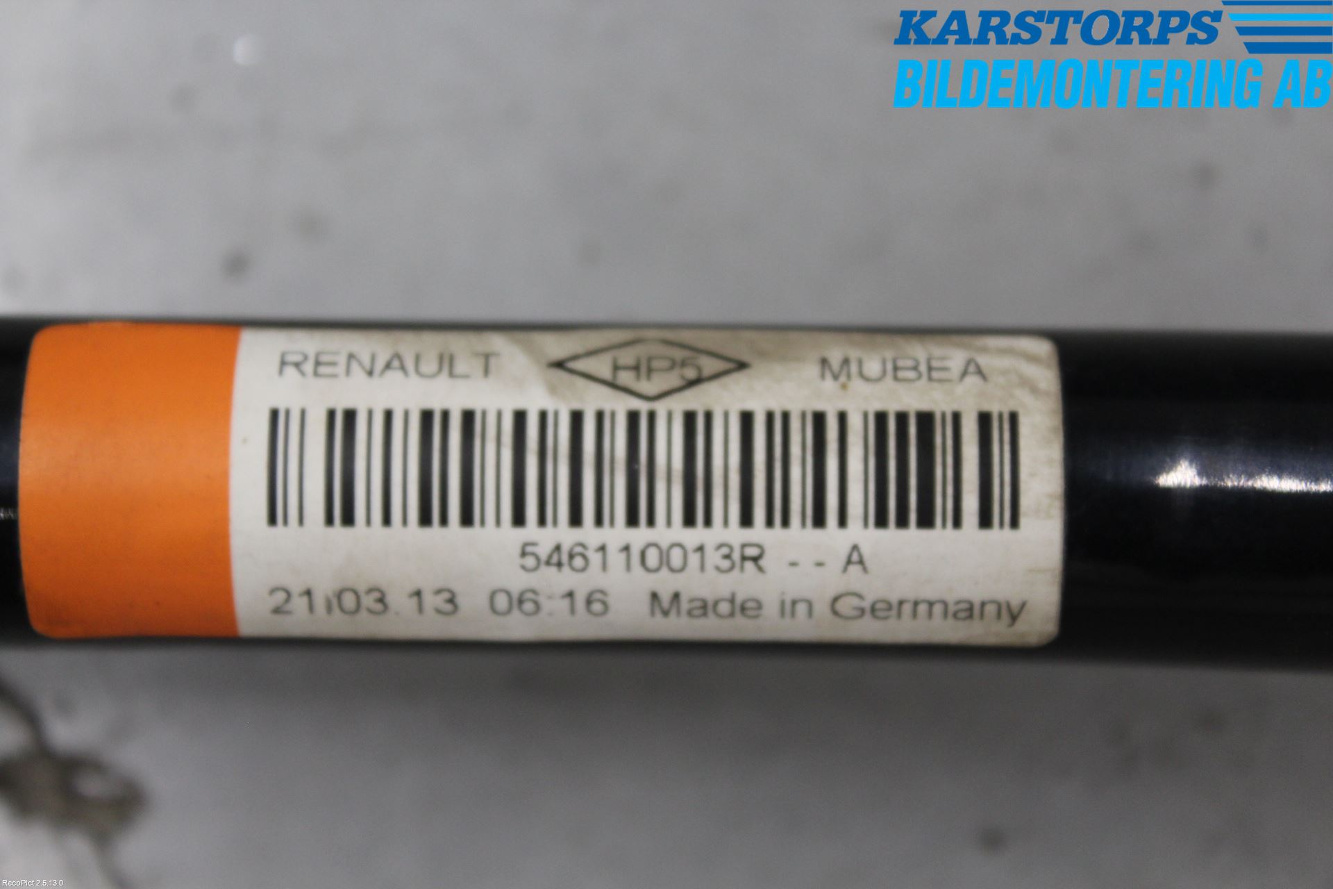 Renault SCÉNIC III / GRAND SCÉNIC 09-16 Krängningshämmare Fram