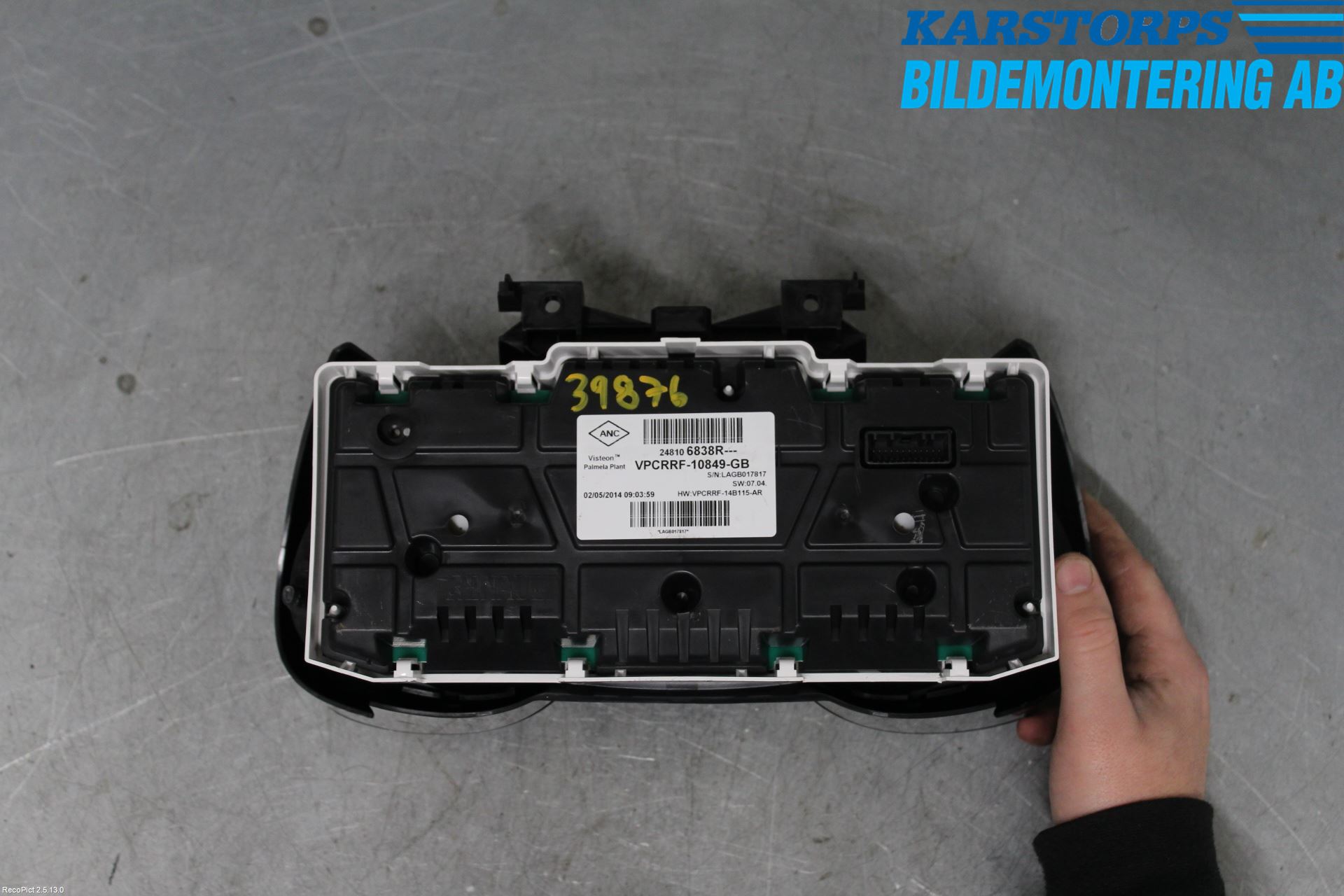 Renault CLIO IV 12-16 Instrument Komb