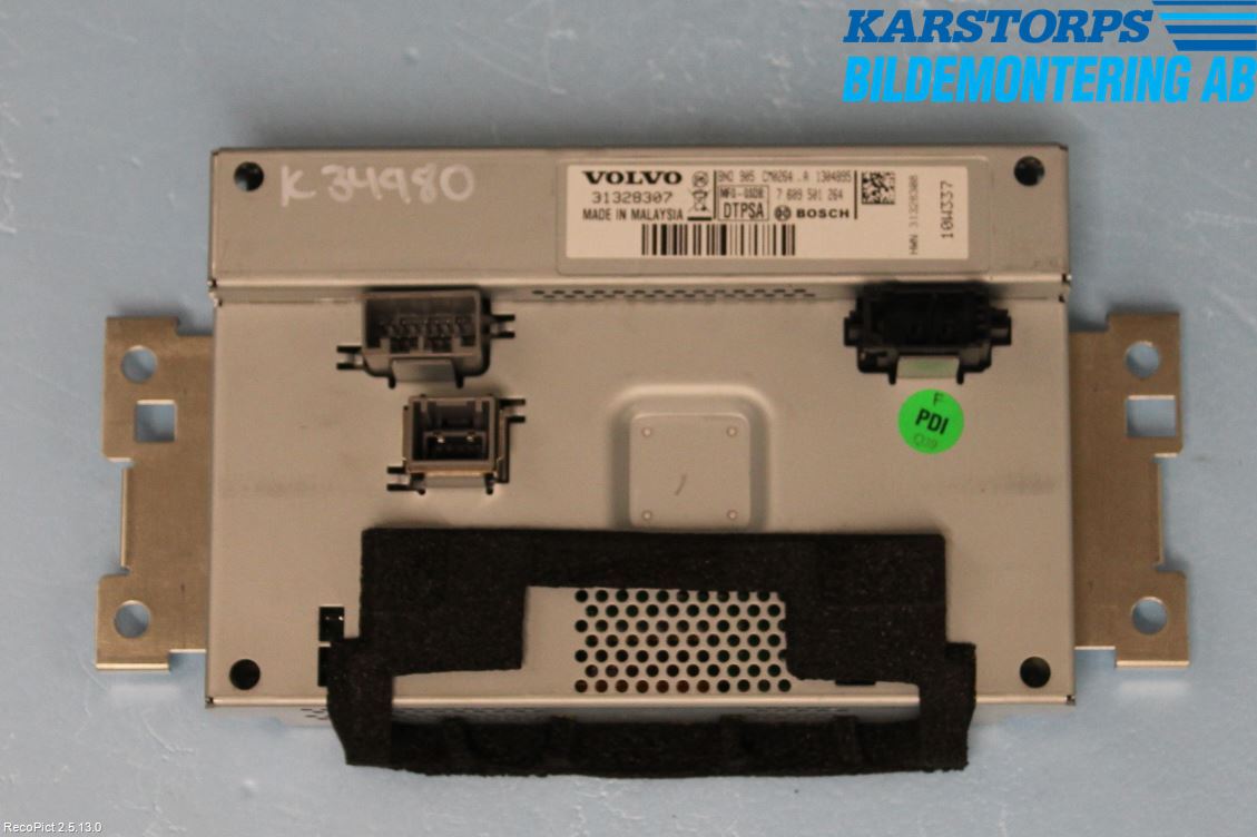 Volvo S60 11-13 Multifunktionsdisplay