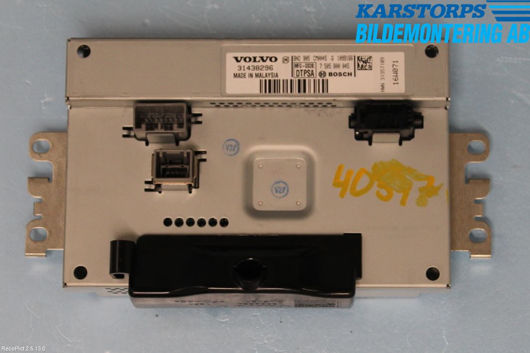 Volvo V40 12-19 Multifunktionsdisplay