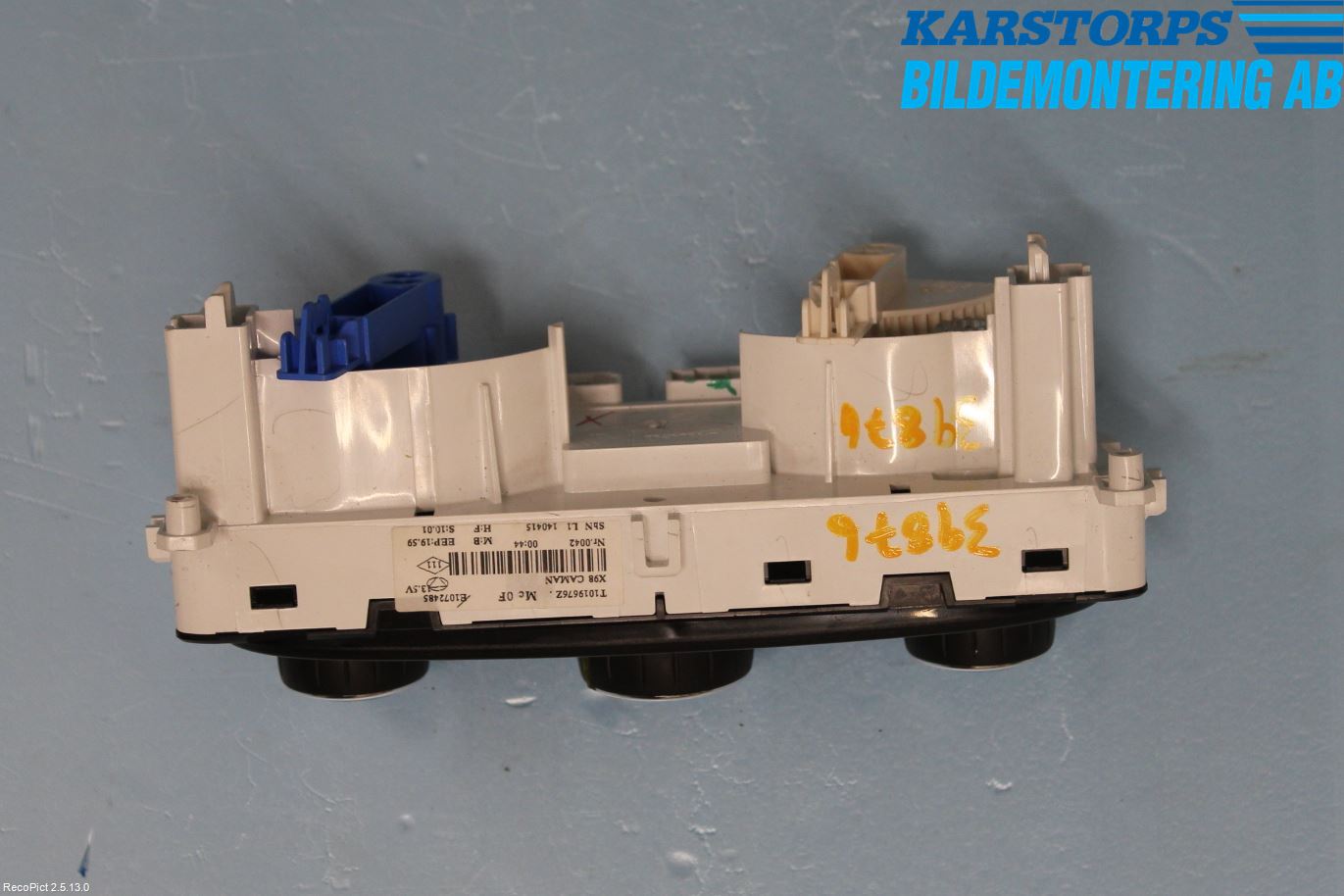 Renault CLIO IV 12-16 Värmereglage