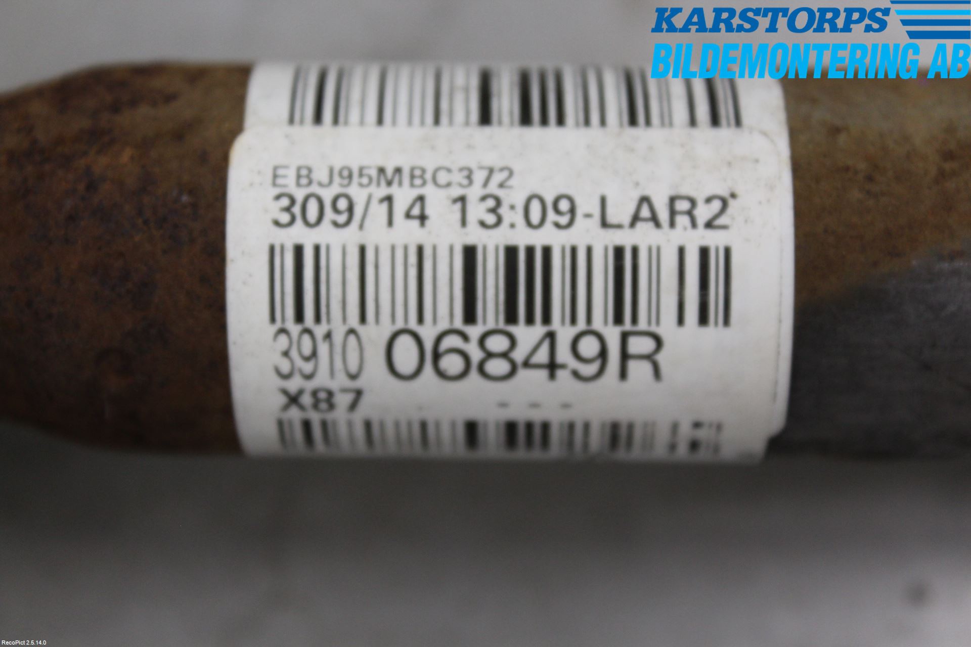 Renault CAPTUR 13-19 Drivaxel Fram Höger