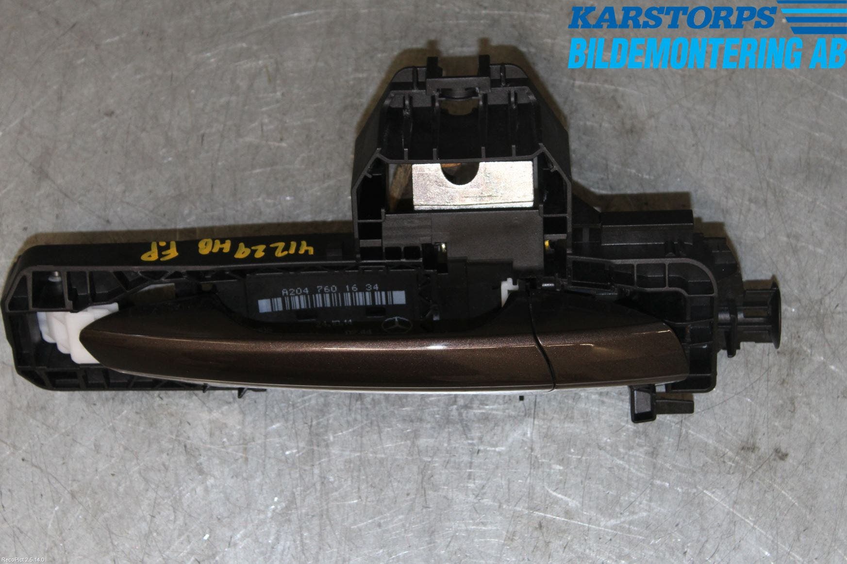 Mercedes-Benz MB E-KLASS (W212) 09-16 Dörrhandtag Yttre Hö