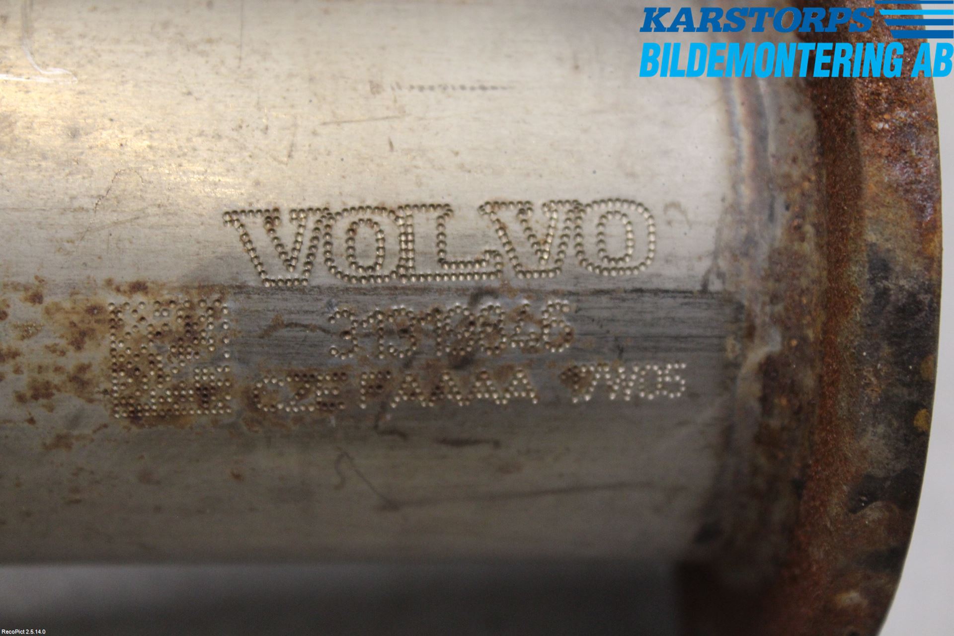 Volvo XC60 14-17 Avgas Främre Rör