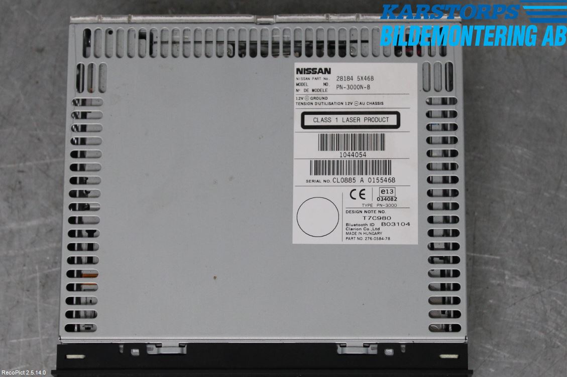 Nissan NAVARA 05-16 Cd Radio - Multimediapanel