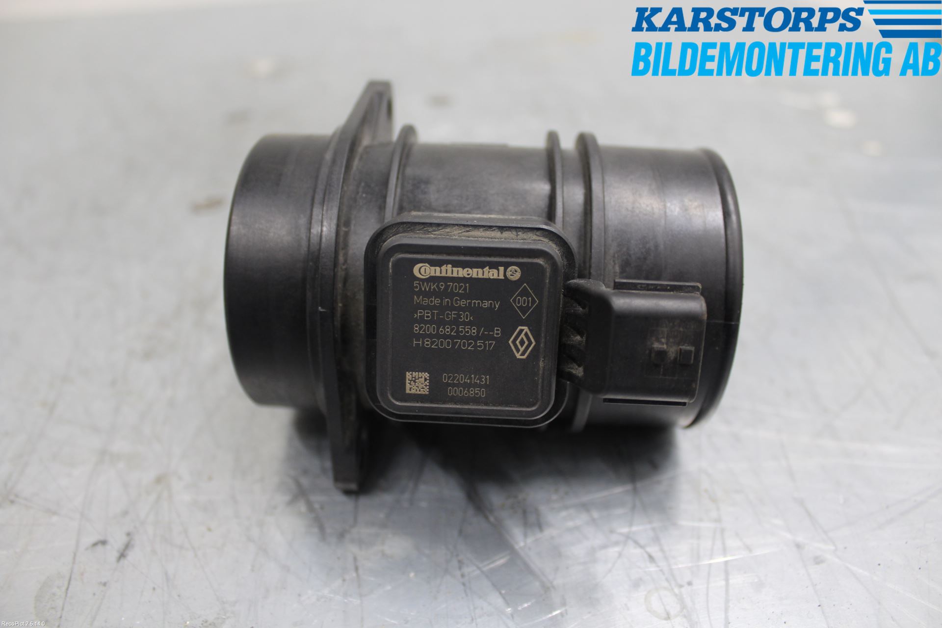 Renault MEGANE III 09-15 Injluftmassamätare