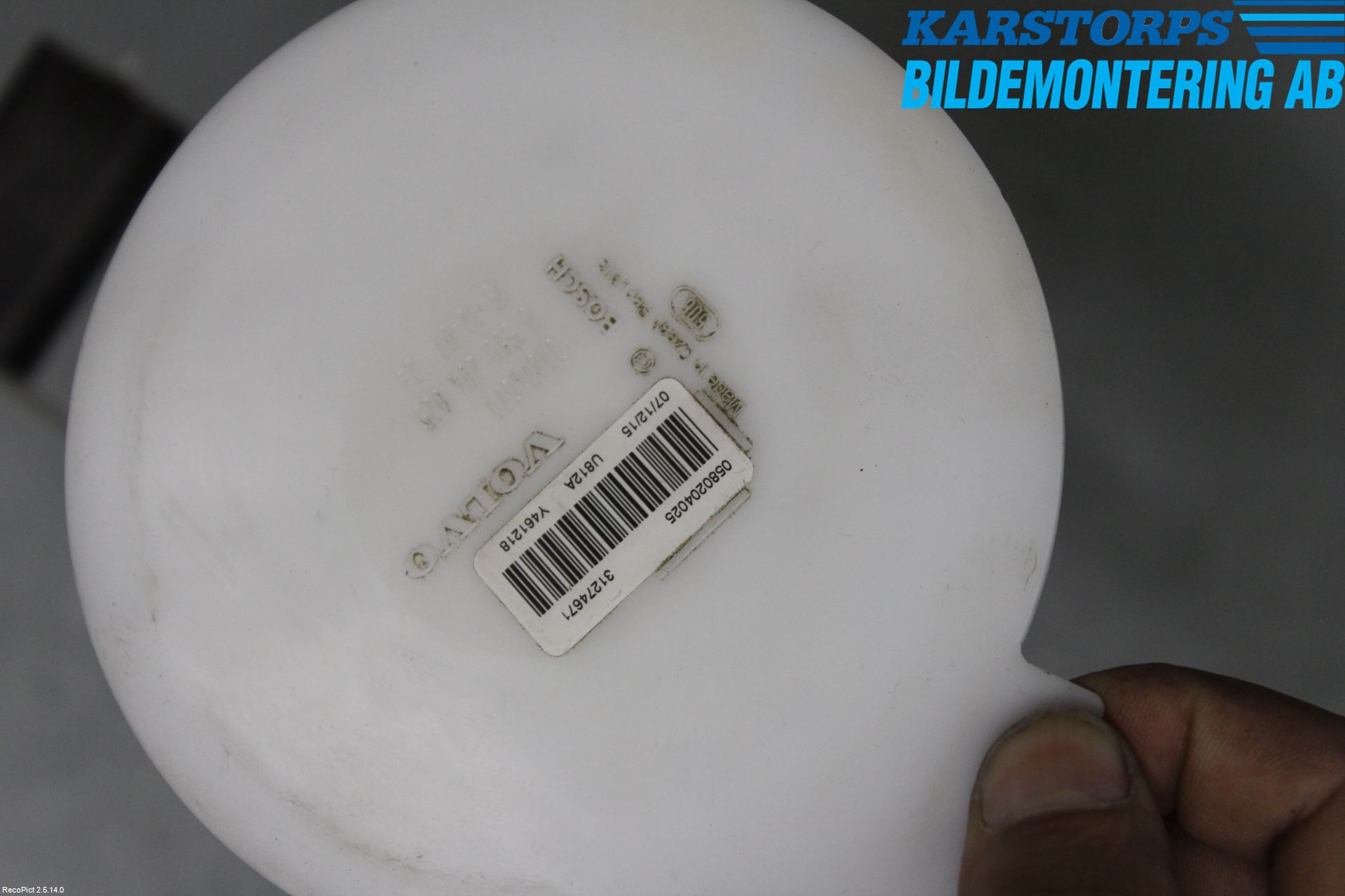 Volvo S60 14-18 Givare Tank