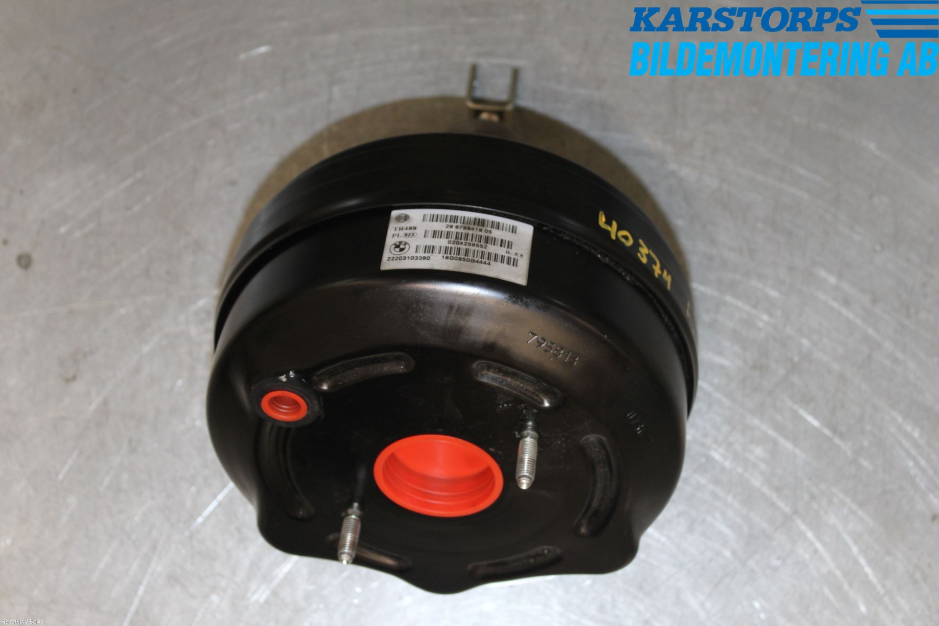 BMW 1 F20/F21 11-19 Bromsservo