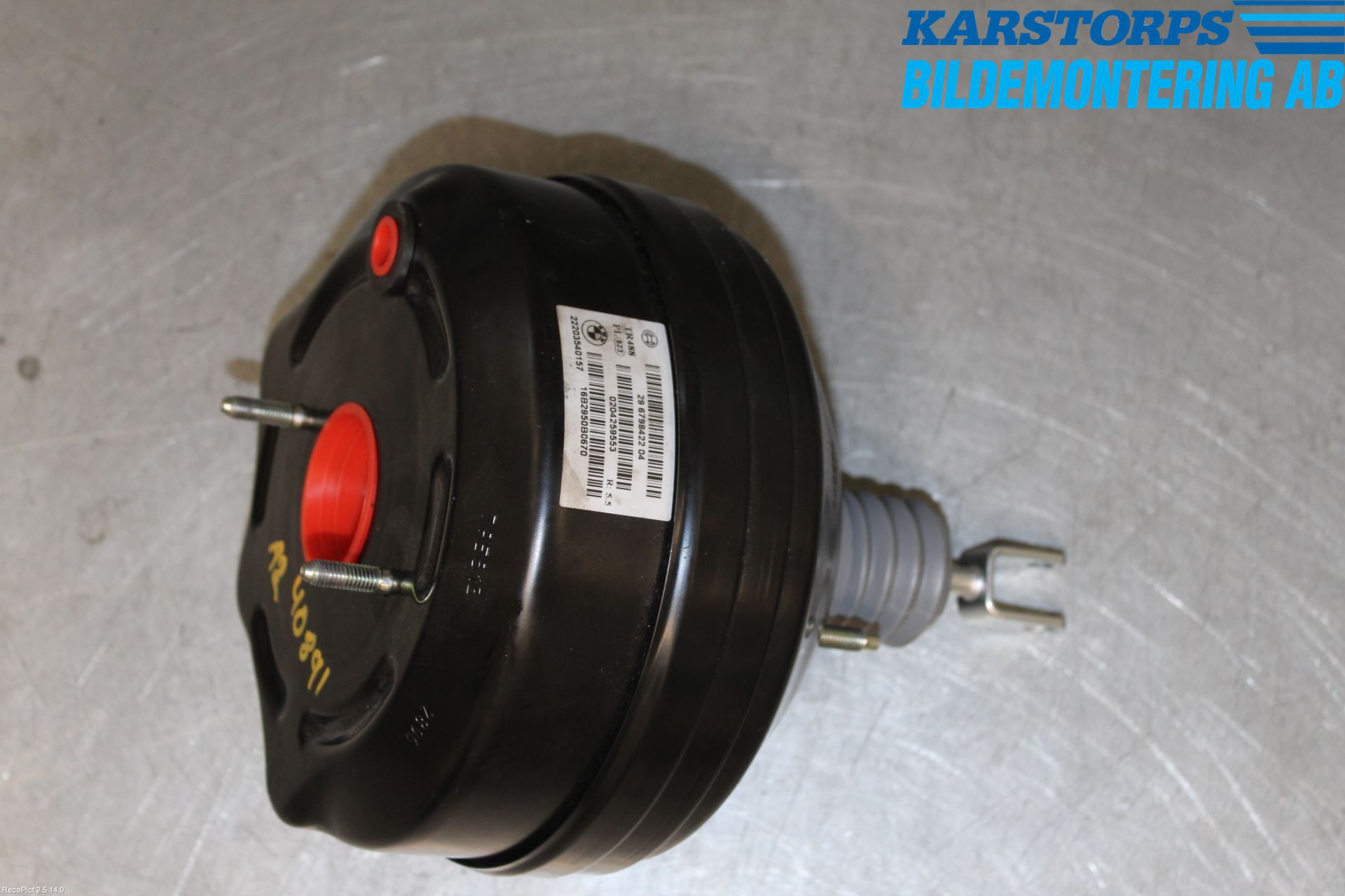 BMW 3 F30/F31/F80 12-19 Bromsservo