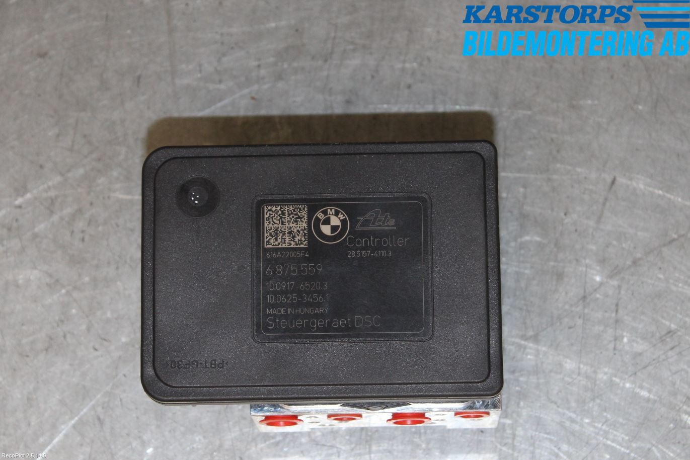 BMW 3 F30/F31/F80 12-19 Abs Hydraulaggregat