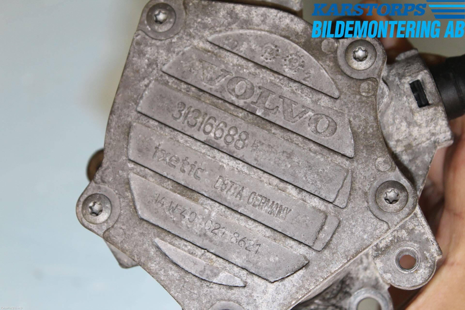 Volvo V70 14-16 Vakuumpump