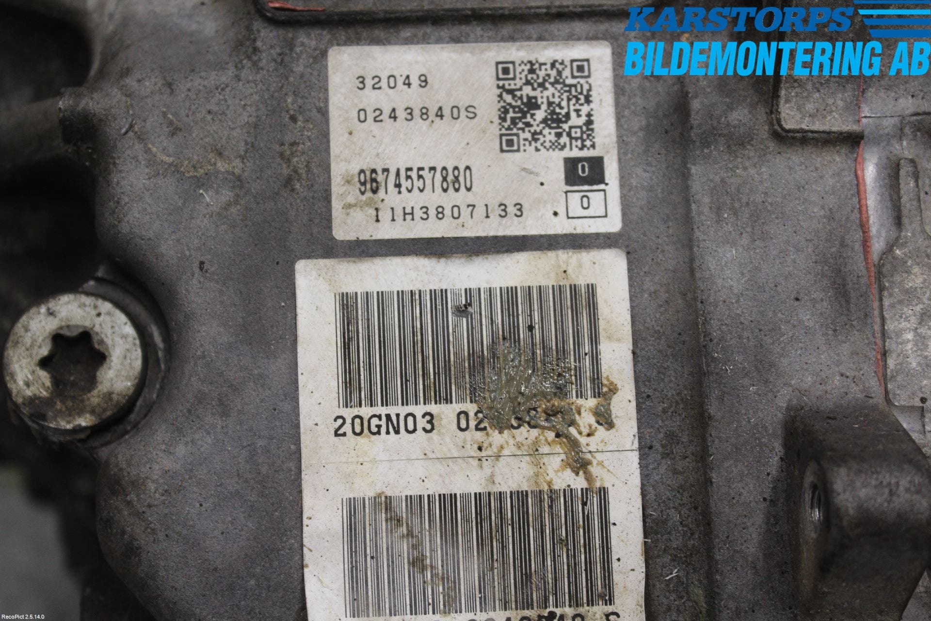 Peugeot 508 11-18 Växellåda Automat