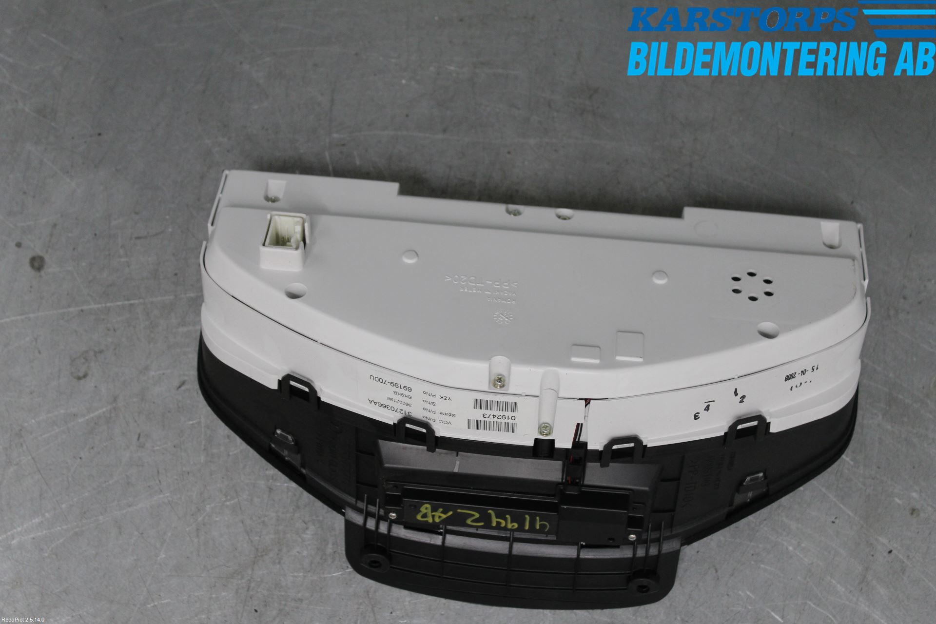 Volvo XC70 08-13 Instrument Komb