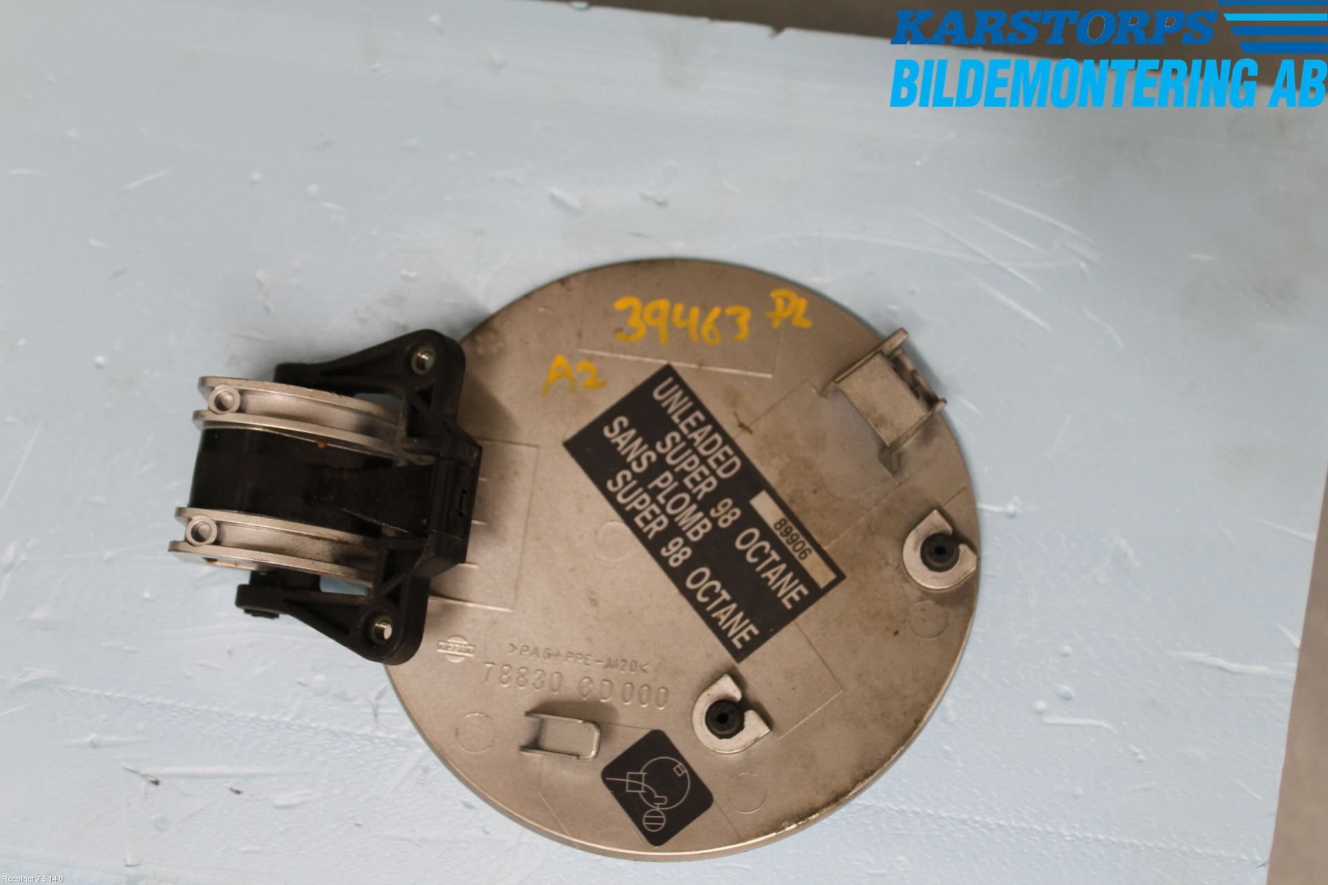 Nissan 350Z Tanklucka