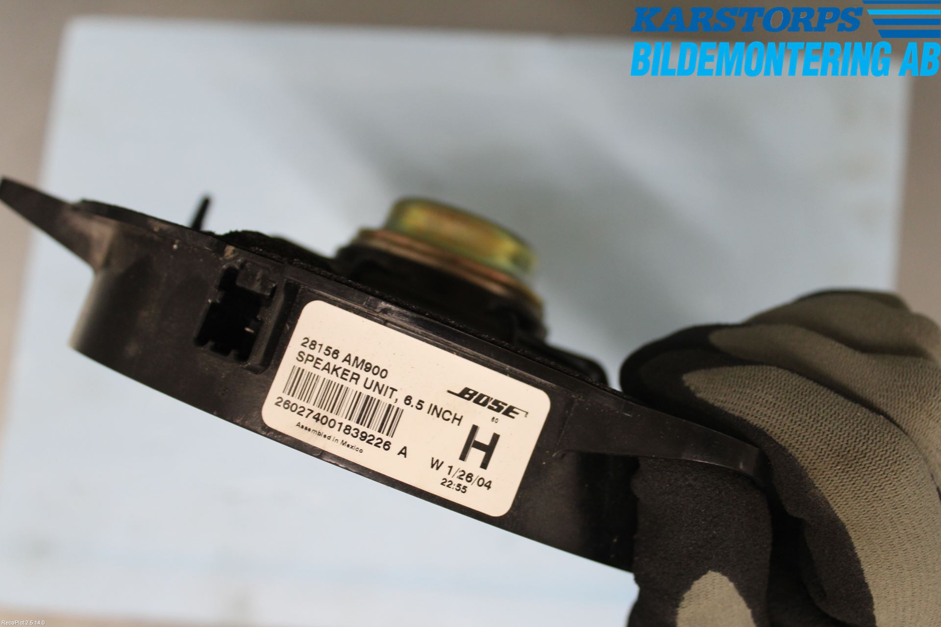 Nissan 350Z Högtalare