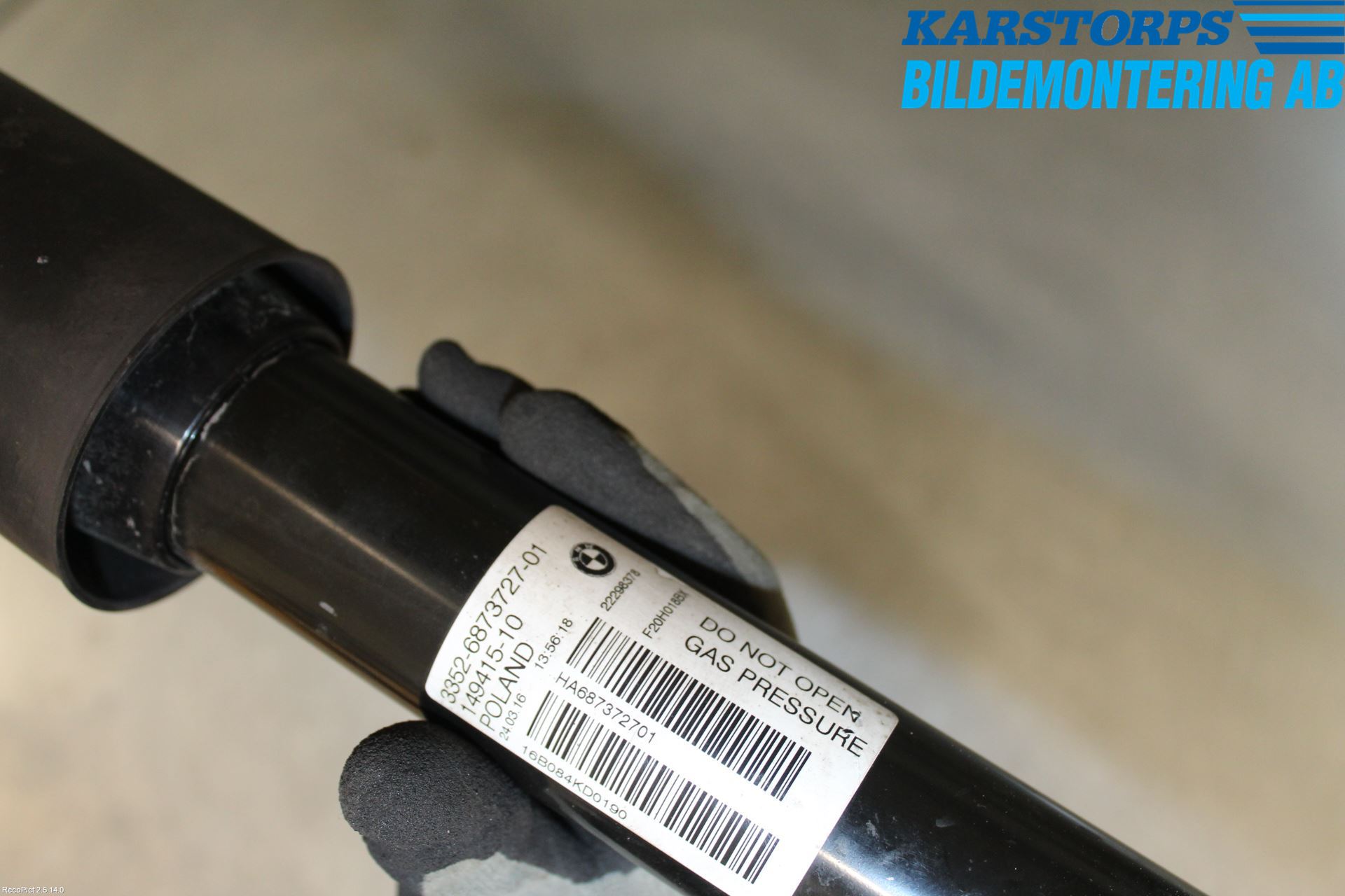 BMW 1 F20/F21 11-19 Stötdämpare Bak