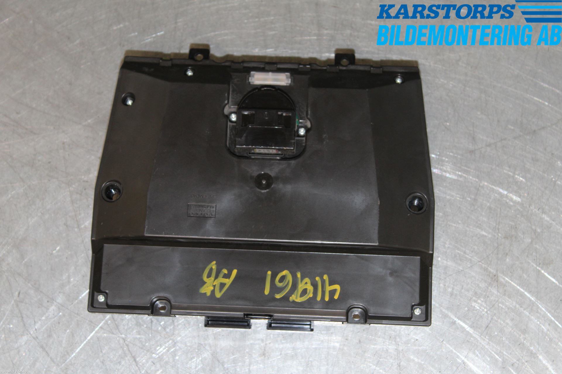 Volvo V70 14-16 Värmereglage