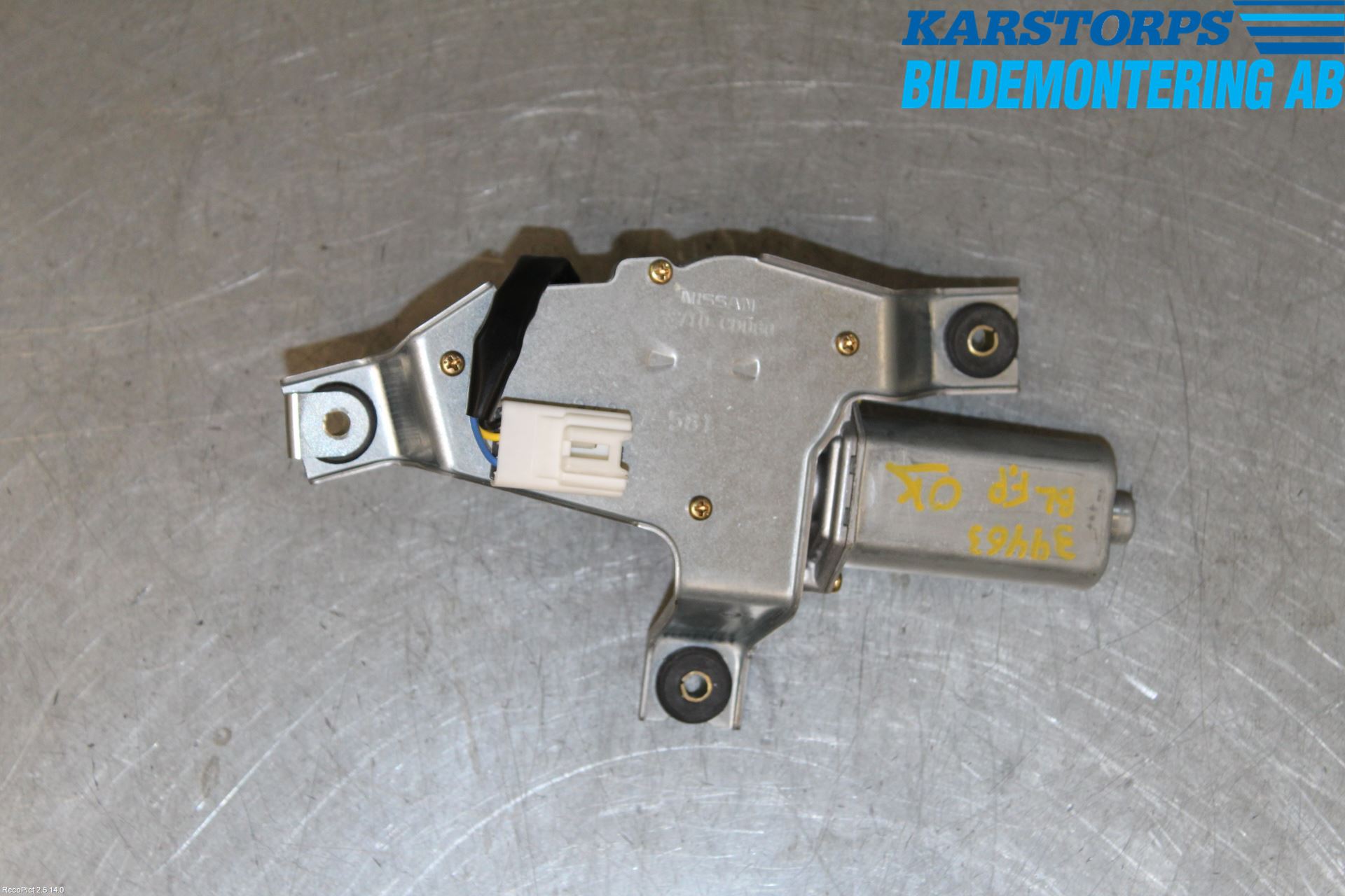 Nissan 350Z Torkarmotor Baklucka