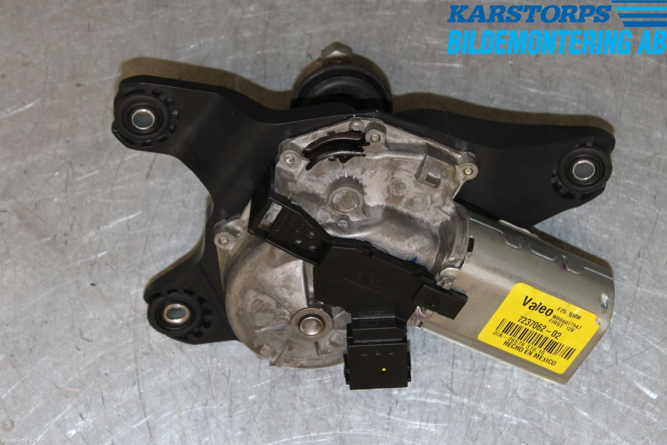 BMW X3 F25 10-17 Torkarmotor Baklucka