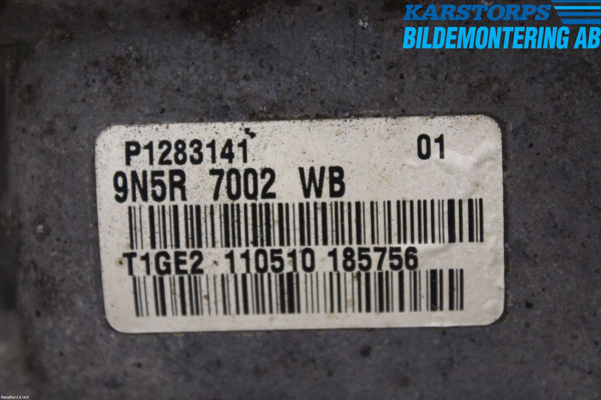 Volvo V50 08-12 Växellåda Man 5 Vxl