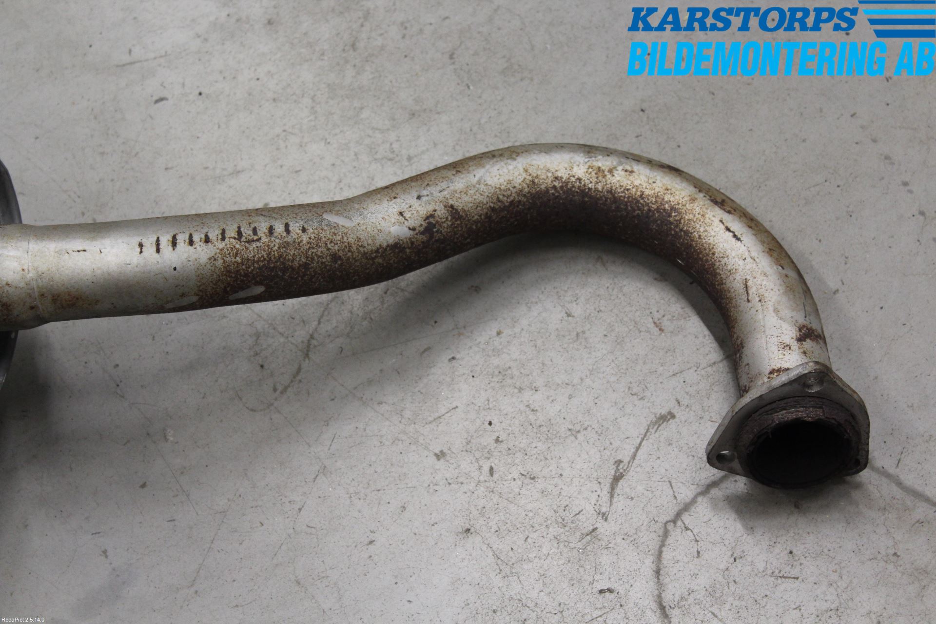 Alfa SPIDER Avgas Bakre Dämpare