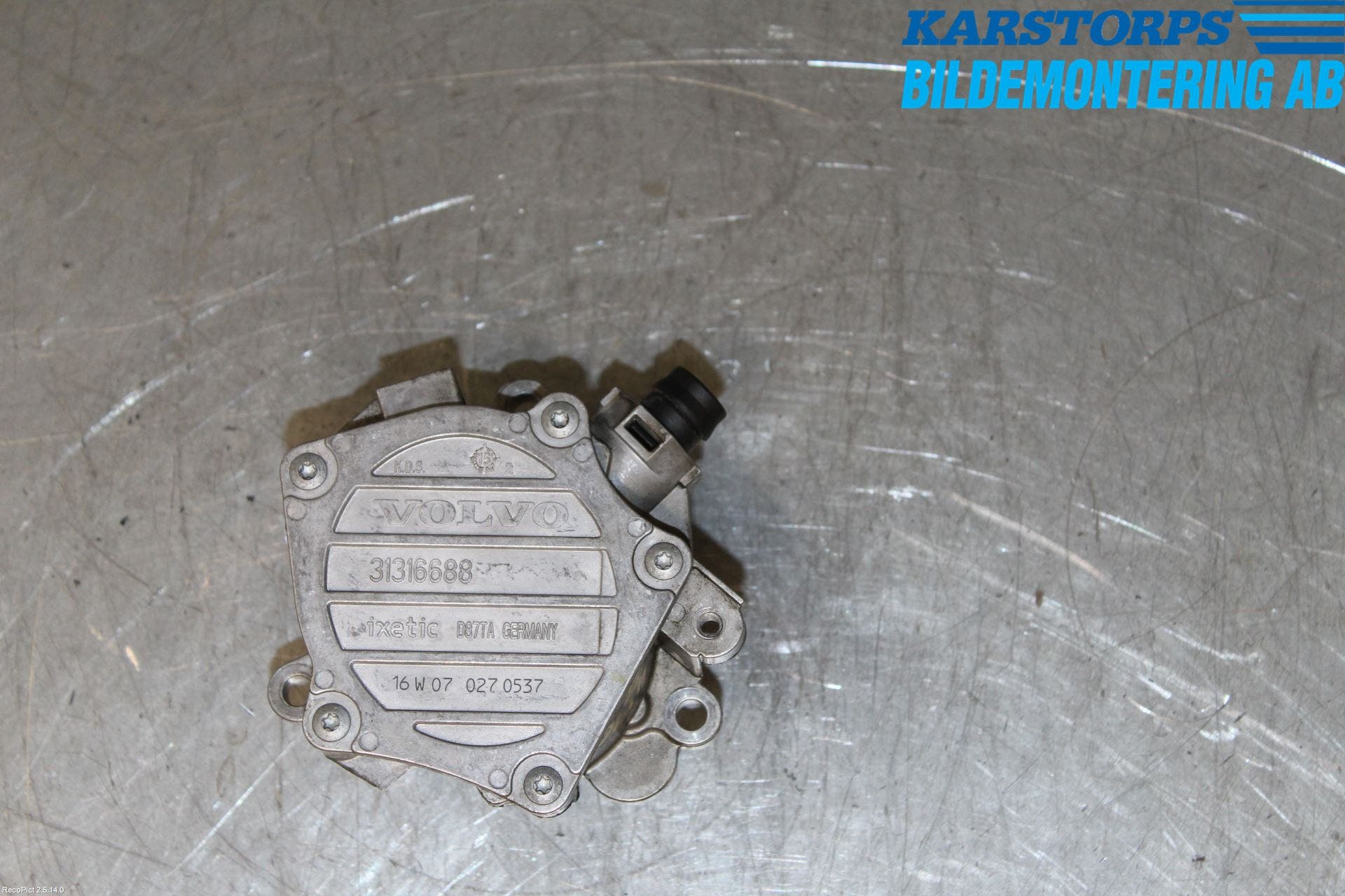 Volvo V70 14-16 Vakuumpump