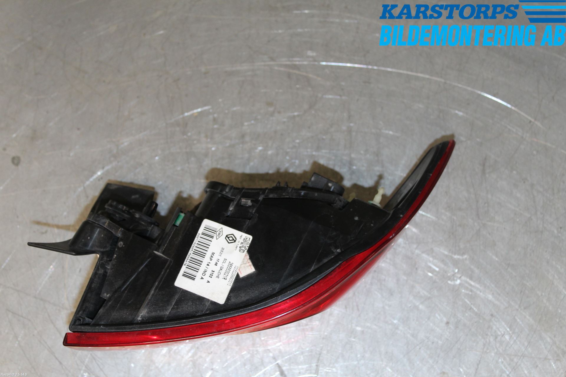 Renault CLIO IV 12-16 Bakljus Vänster