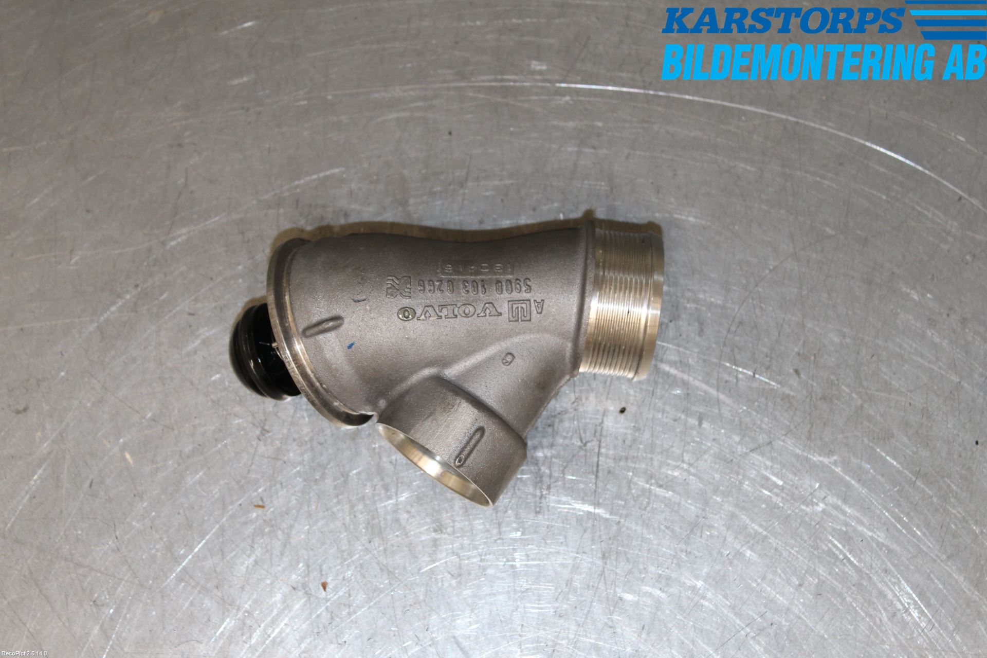 Volvo XC60 14-17 Laddluft-Intercoolerrör