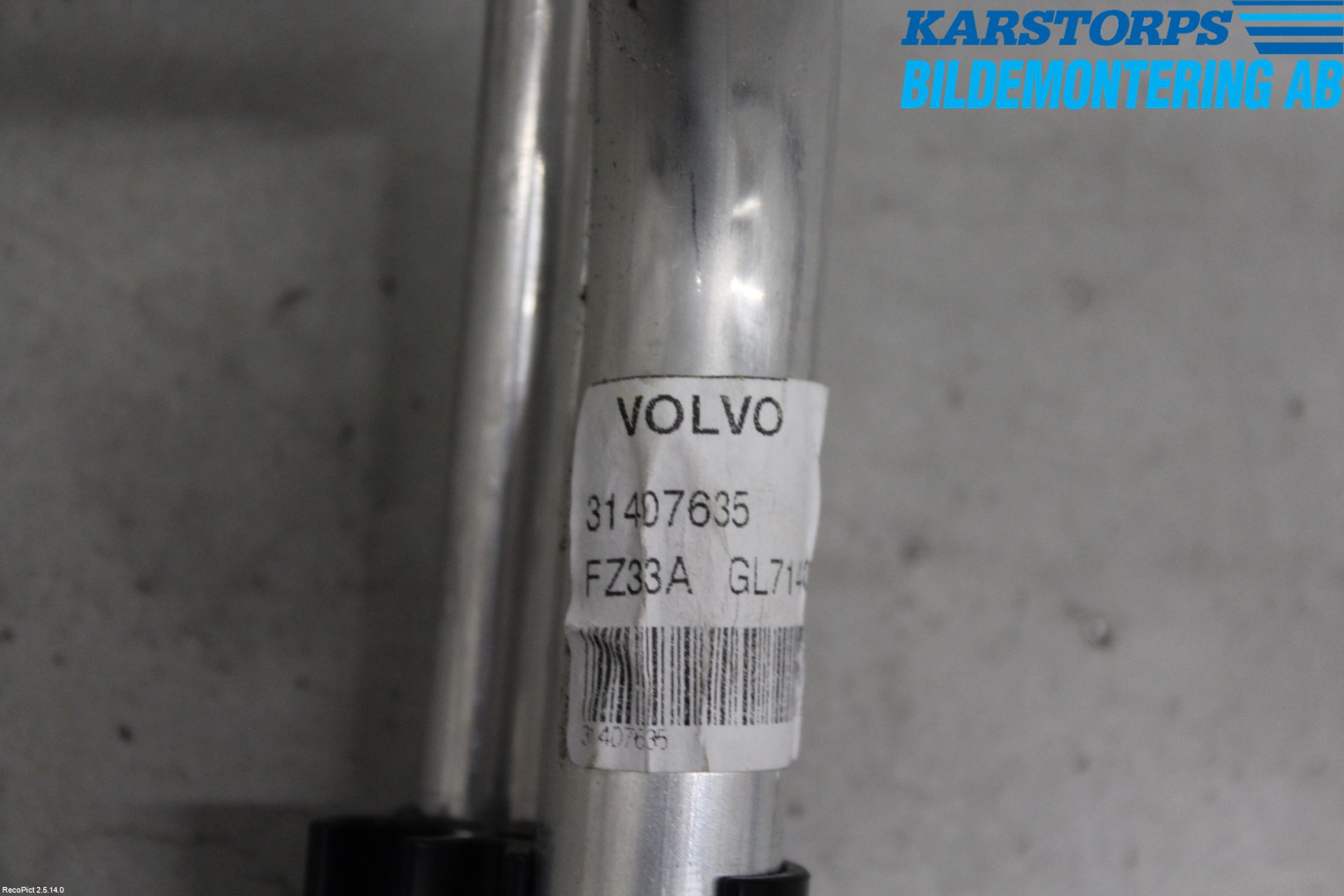 Volvo V60 CROSS COUNTRY 16-18 Ac Slang-Rör