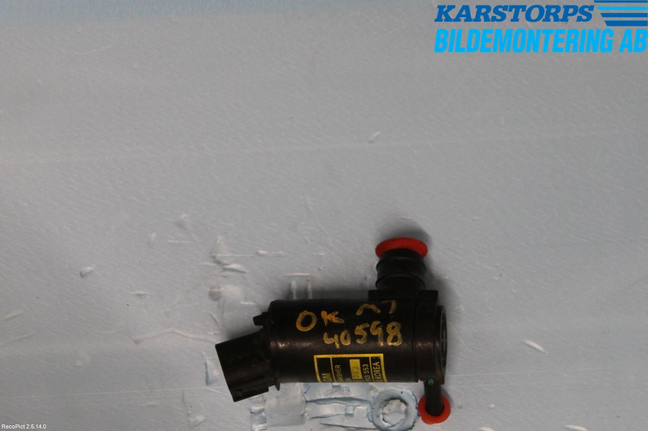 GM CHEVROLET SPARK Spolarpump Vindruta