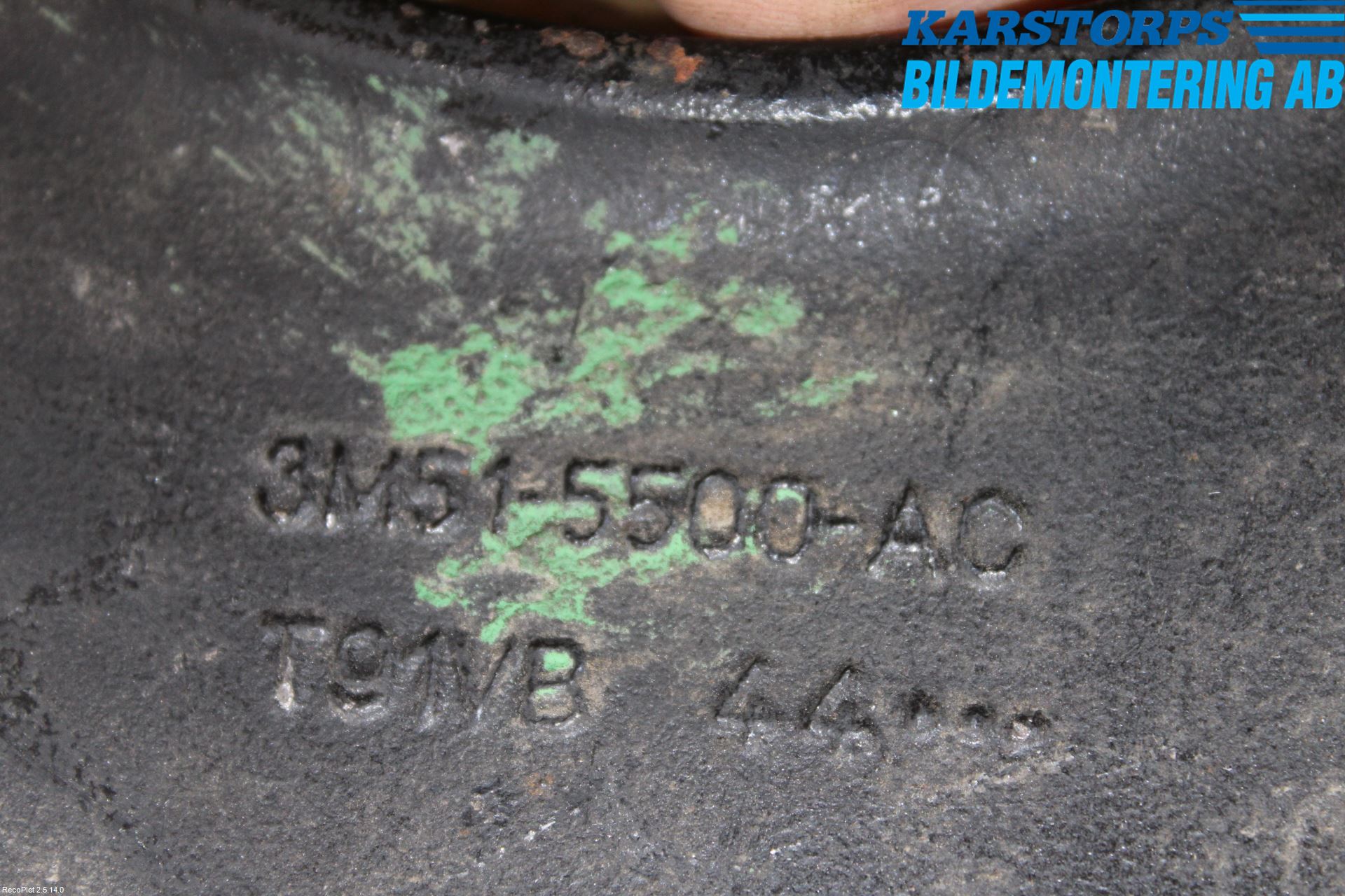 Volvo V50 04-07 Bärarm Bak Övre Höger