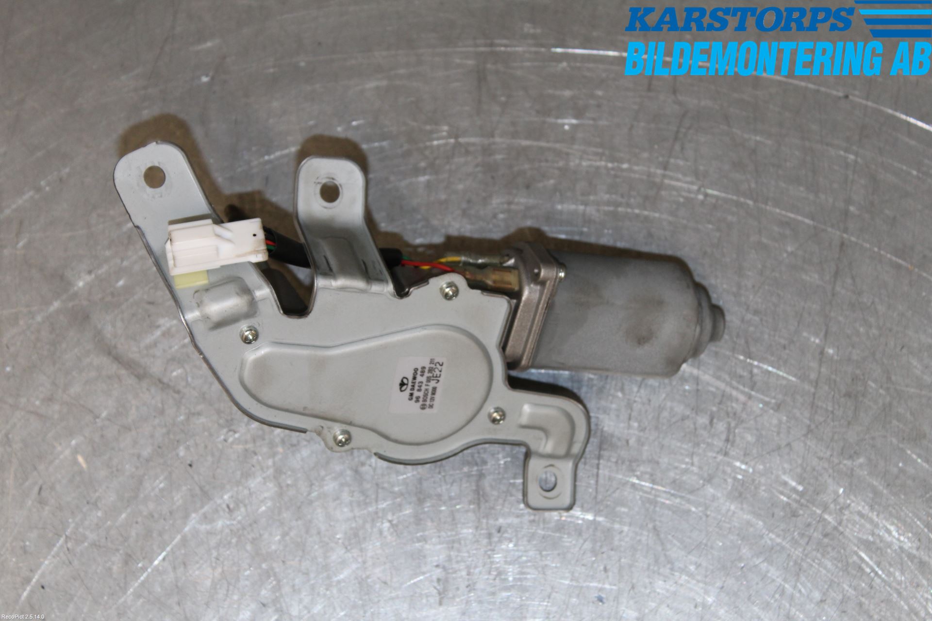 GM CHEVROLET SPARK Torkarmotor Baklucka