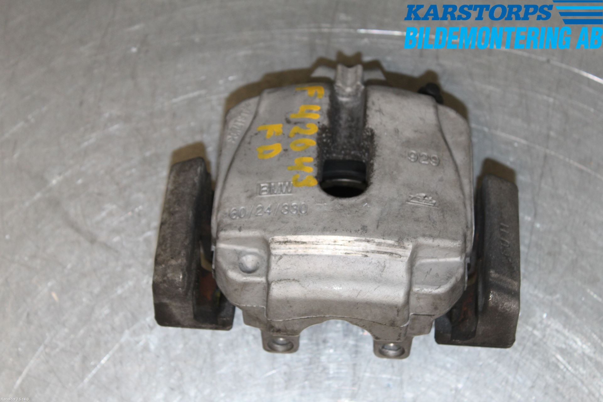 BMW 5 F10/F11/F18 09-17 Bromsok Fram Höger