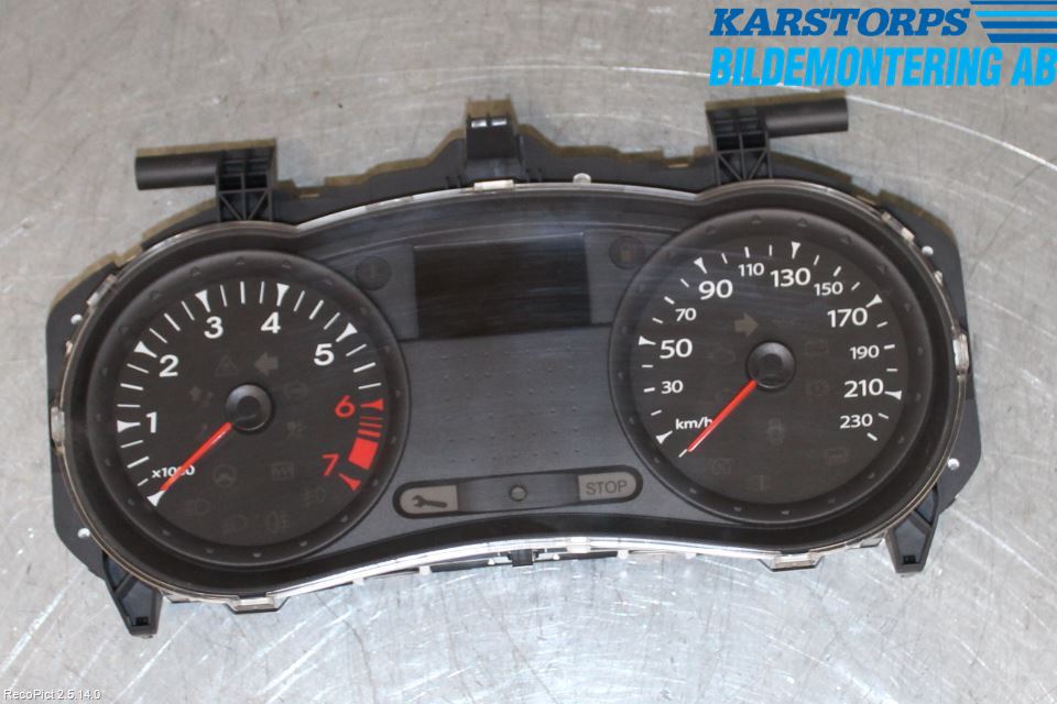 Renault CLIO III  09-12 Instrument Komb