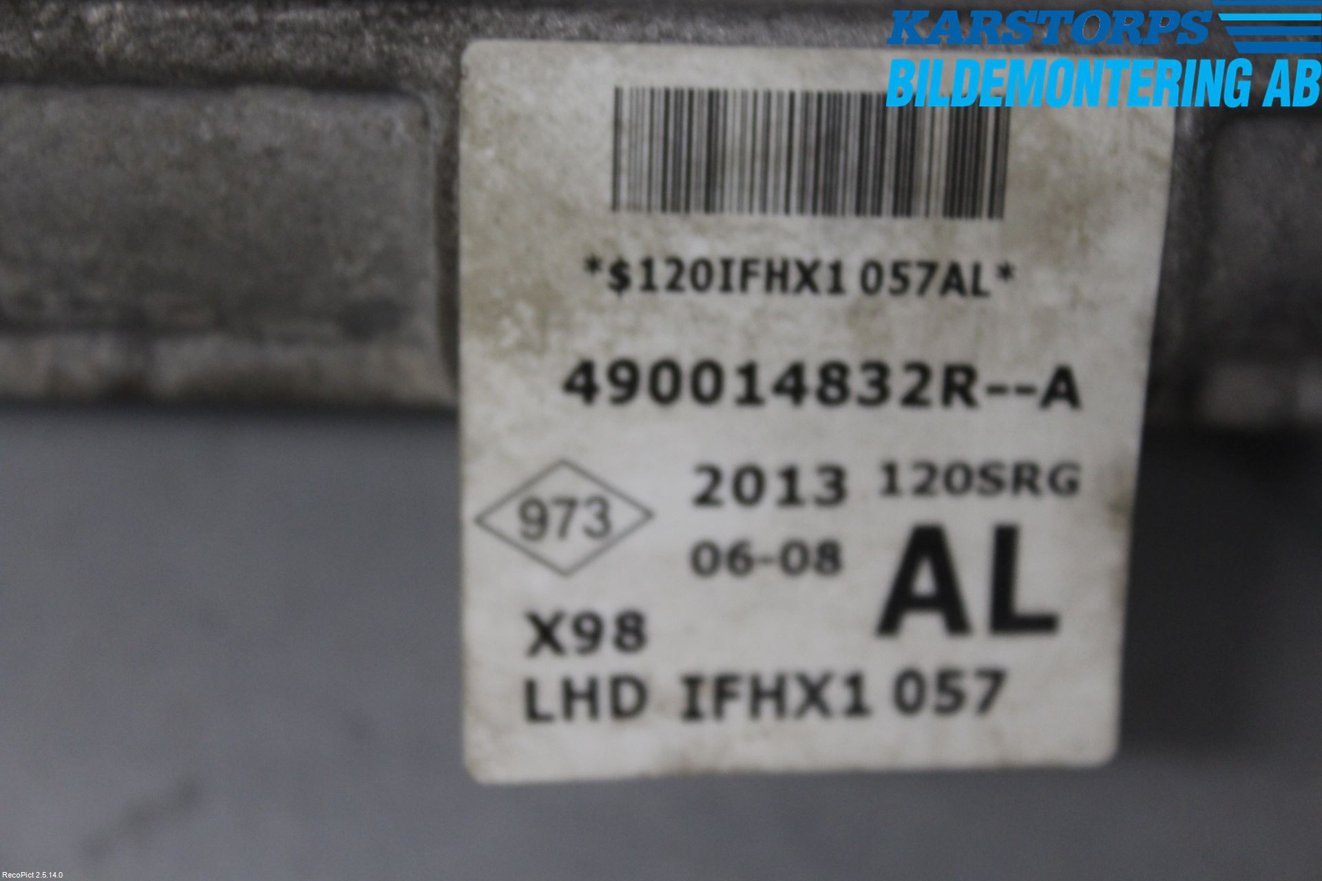 Renault CLIO IV 12-16 Styrväxel-Snäcka