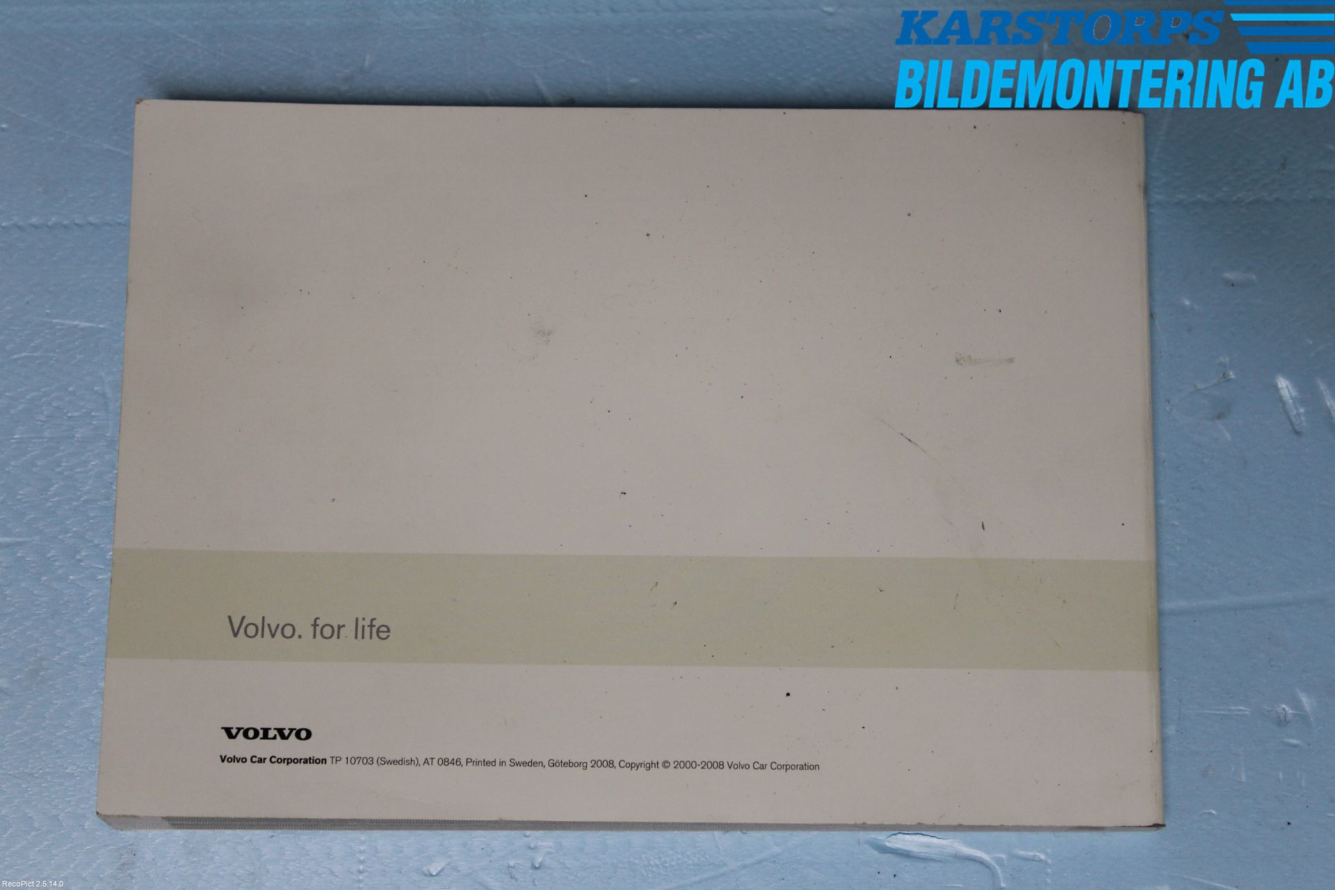 Volvo V70 08-13 Instruktionsbok