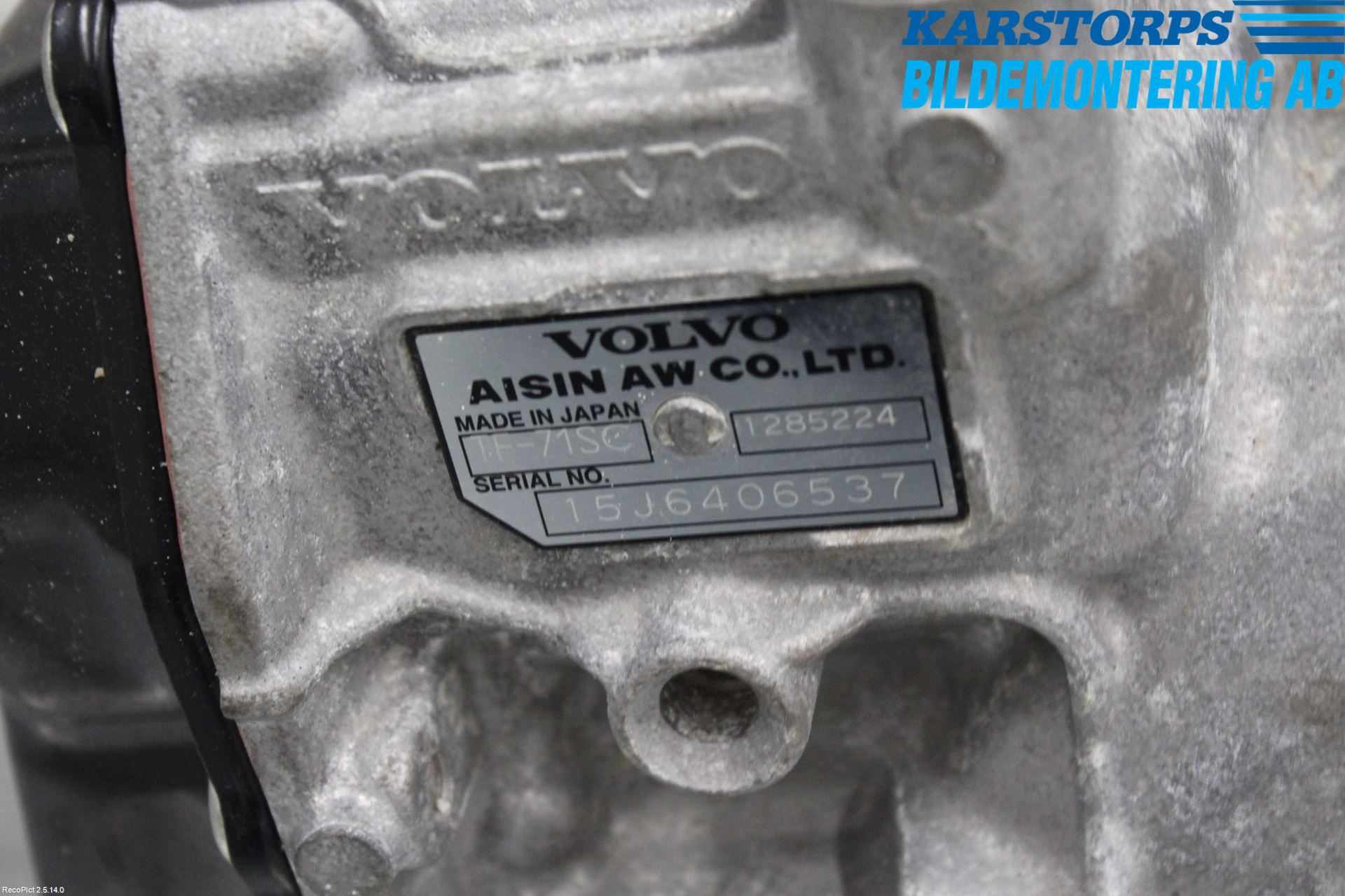 Volvo V40 12-19 Växellåda Automat