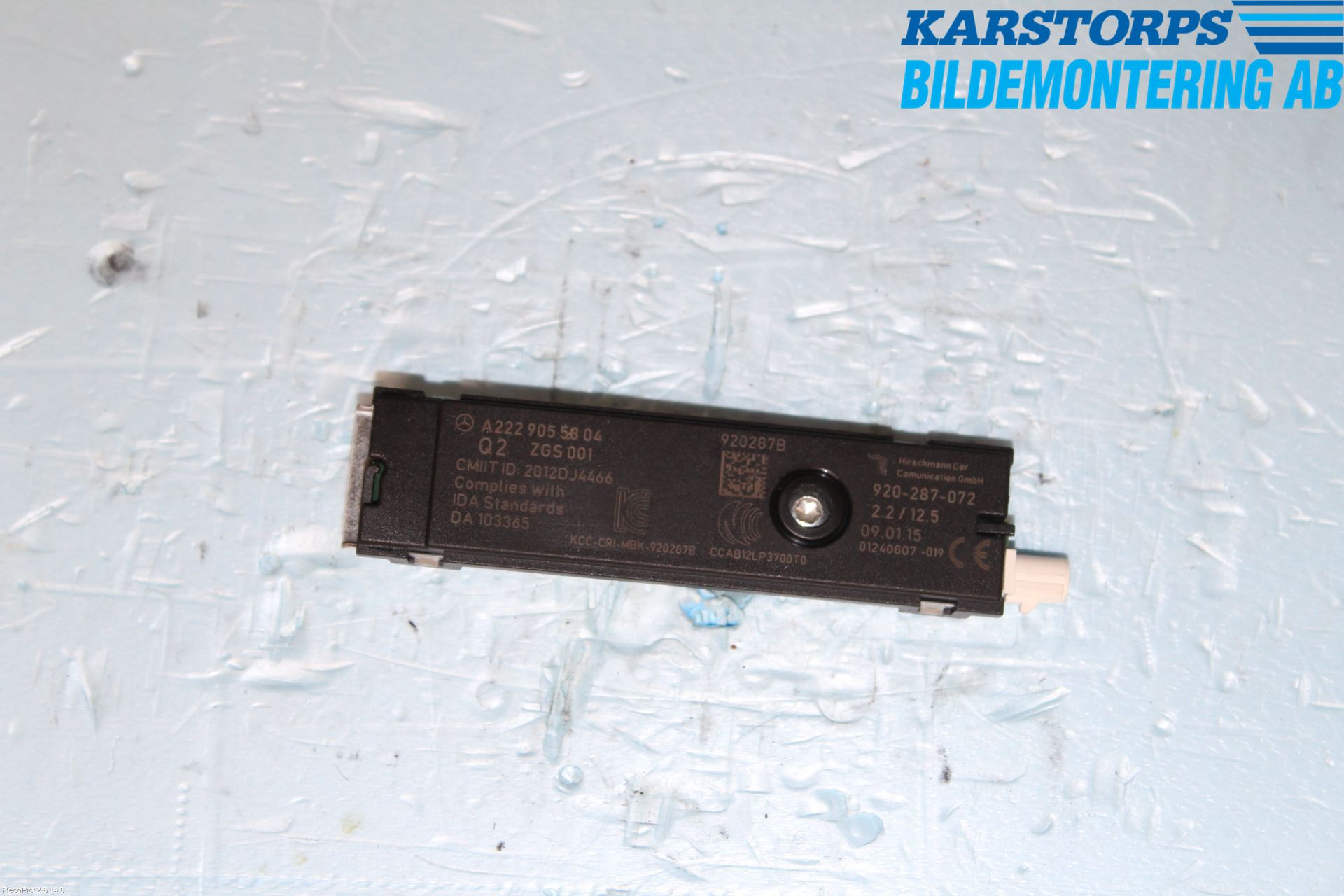 Mercedes-Benz MB GL/GLS-KLASS (X166) 12-19 Antennförstärkare